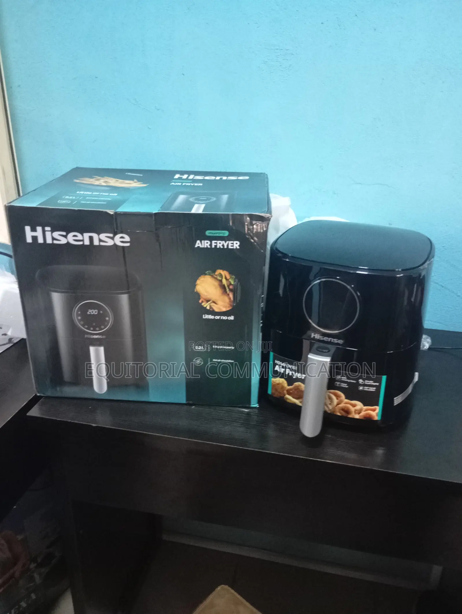 Hisense Digital Air Fryer 5.2l – Healthy Frying Made Easy