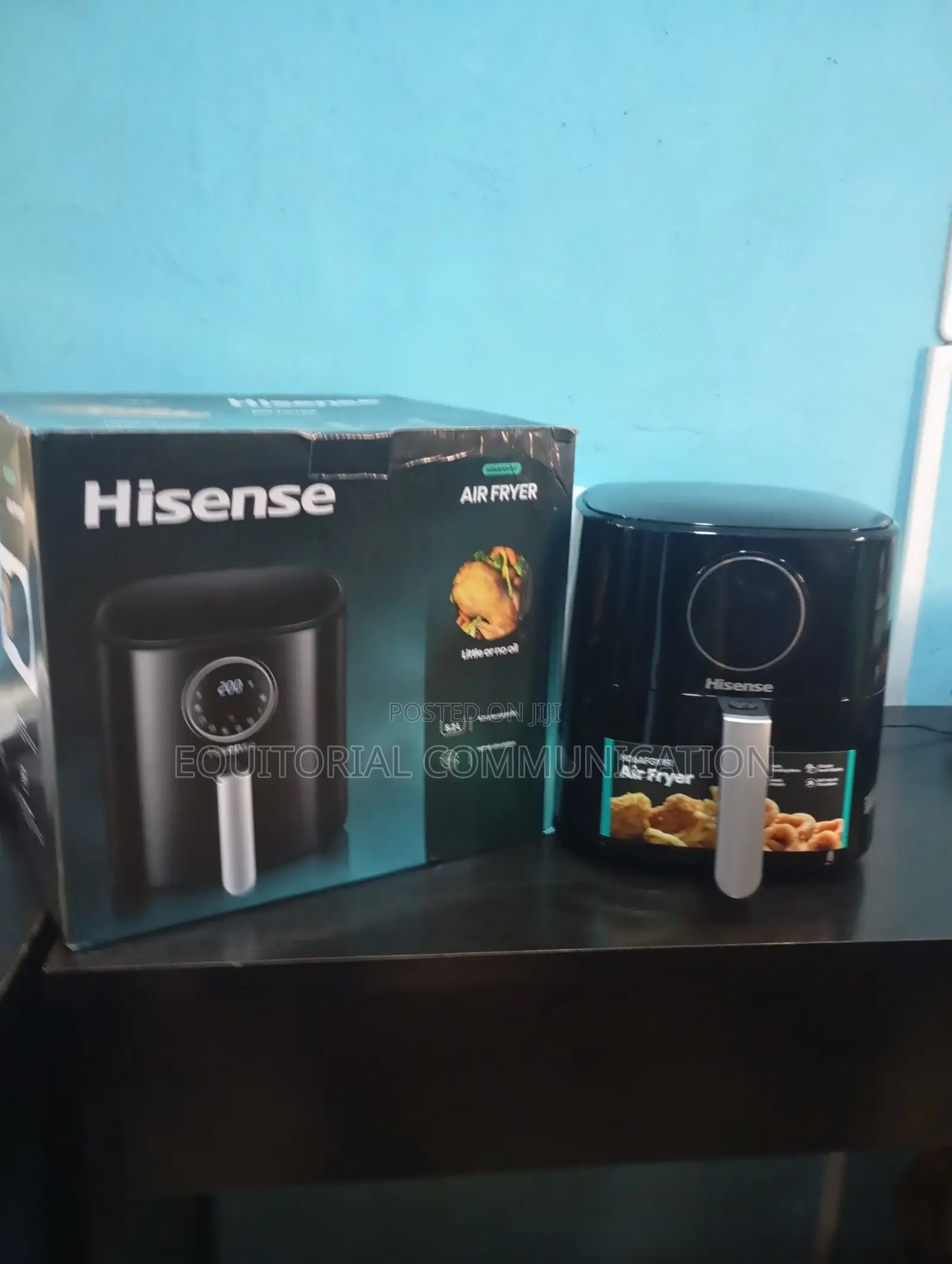 Air Fry, Grill Reheat – Hisense 5.2l Airfryer