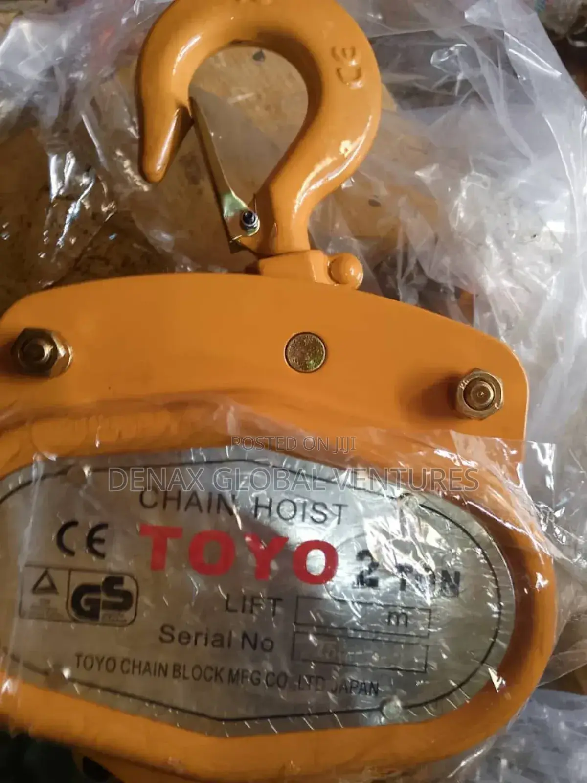 2ton×6m Toyo Chain Block