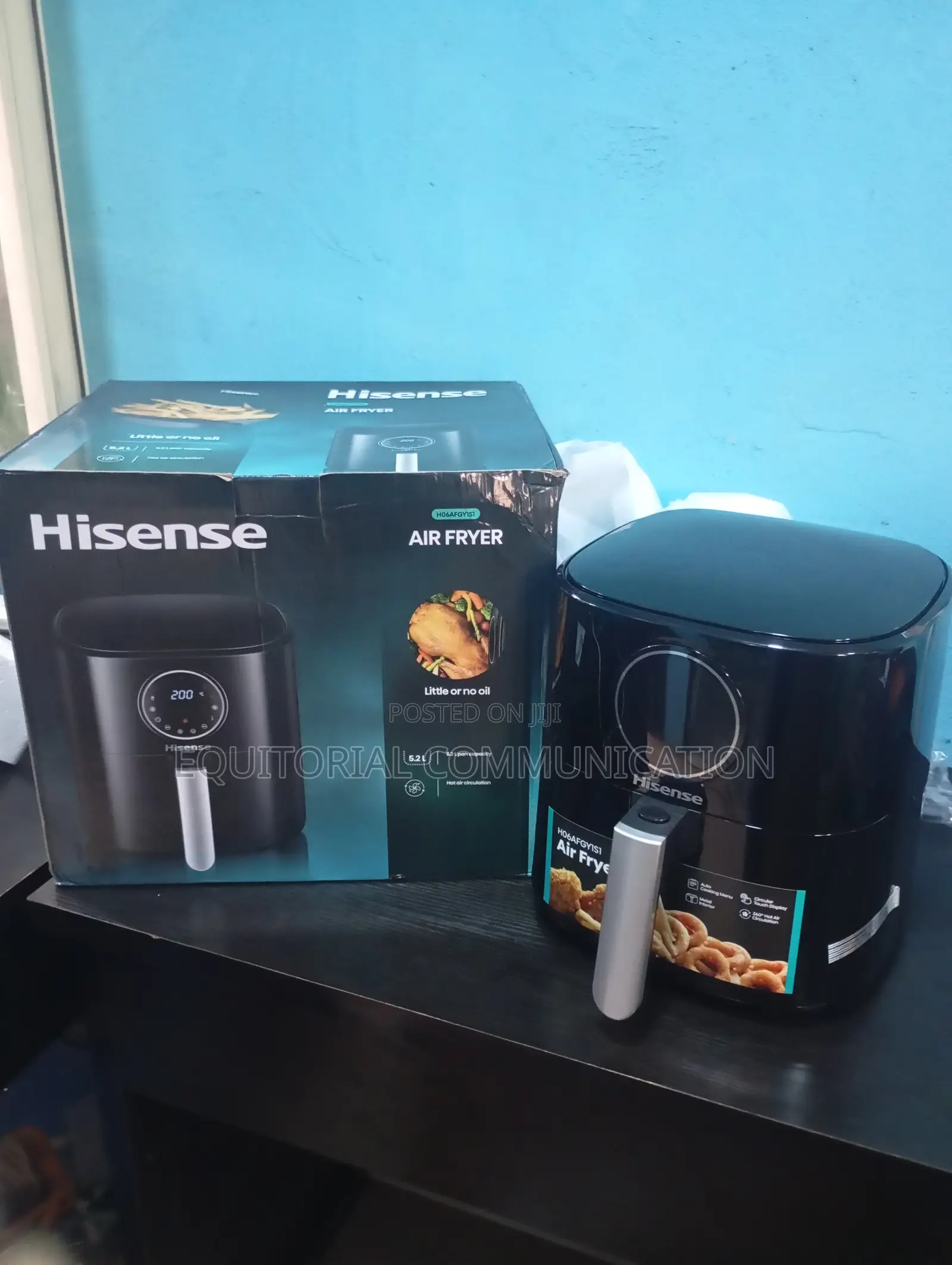 Roast. Bake. Reheat. Repeat. – Hisense 5.2l Airfryer