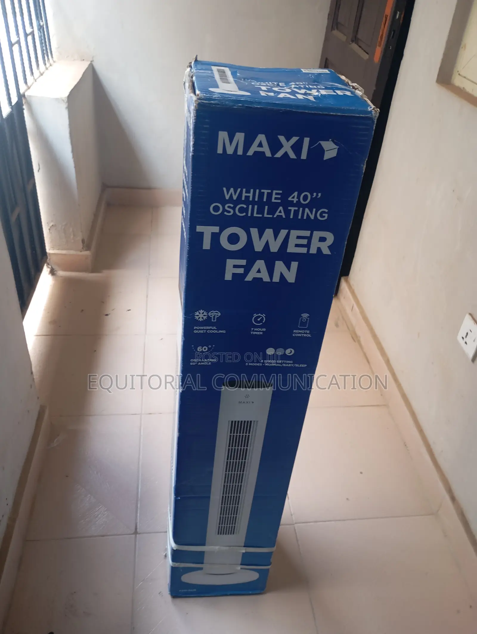 Remoteease Maxi Tower Fan – Control From Anywhere