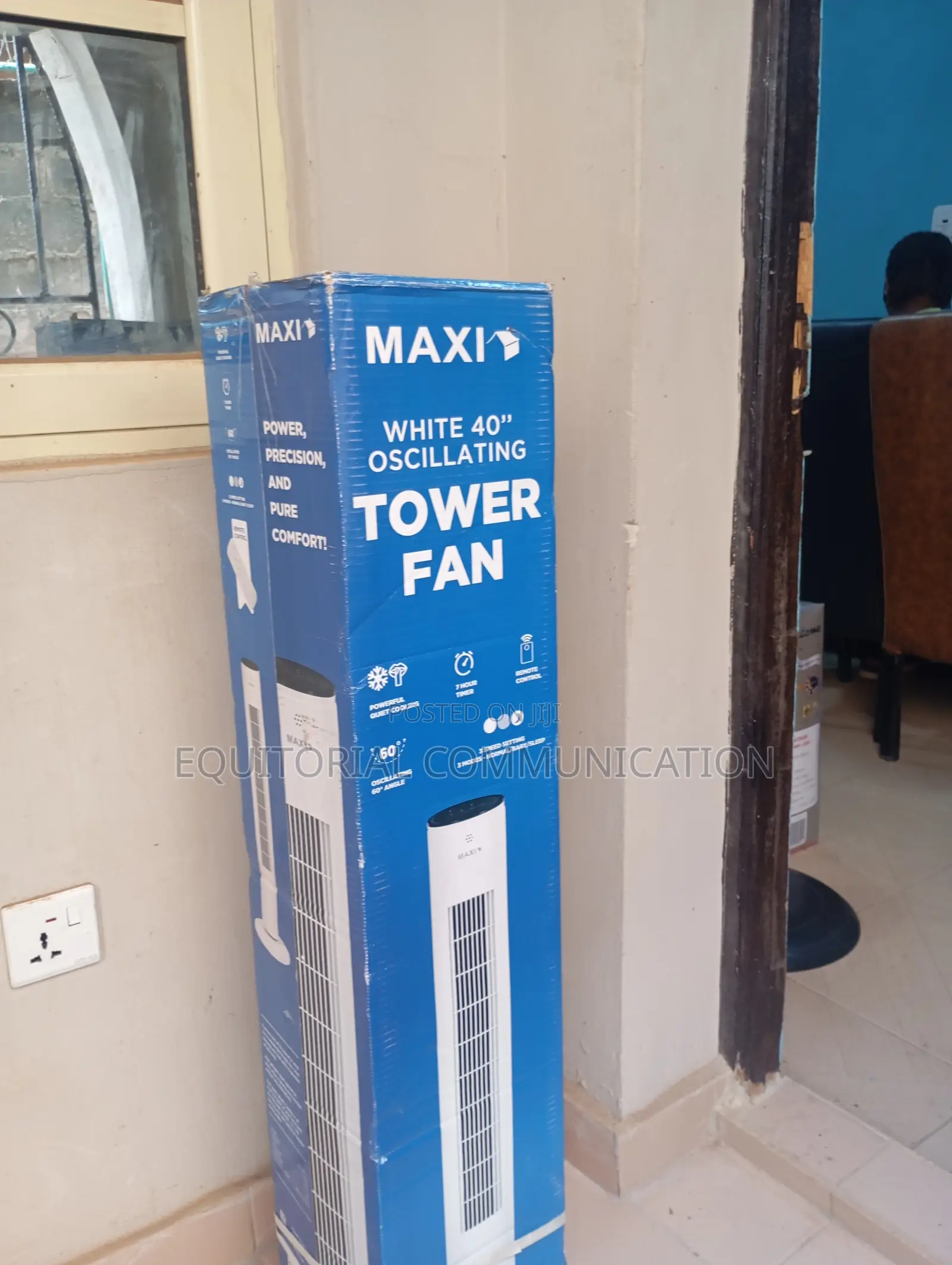 Remoteease Maxi Tower Fan – Control From Anywhere