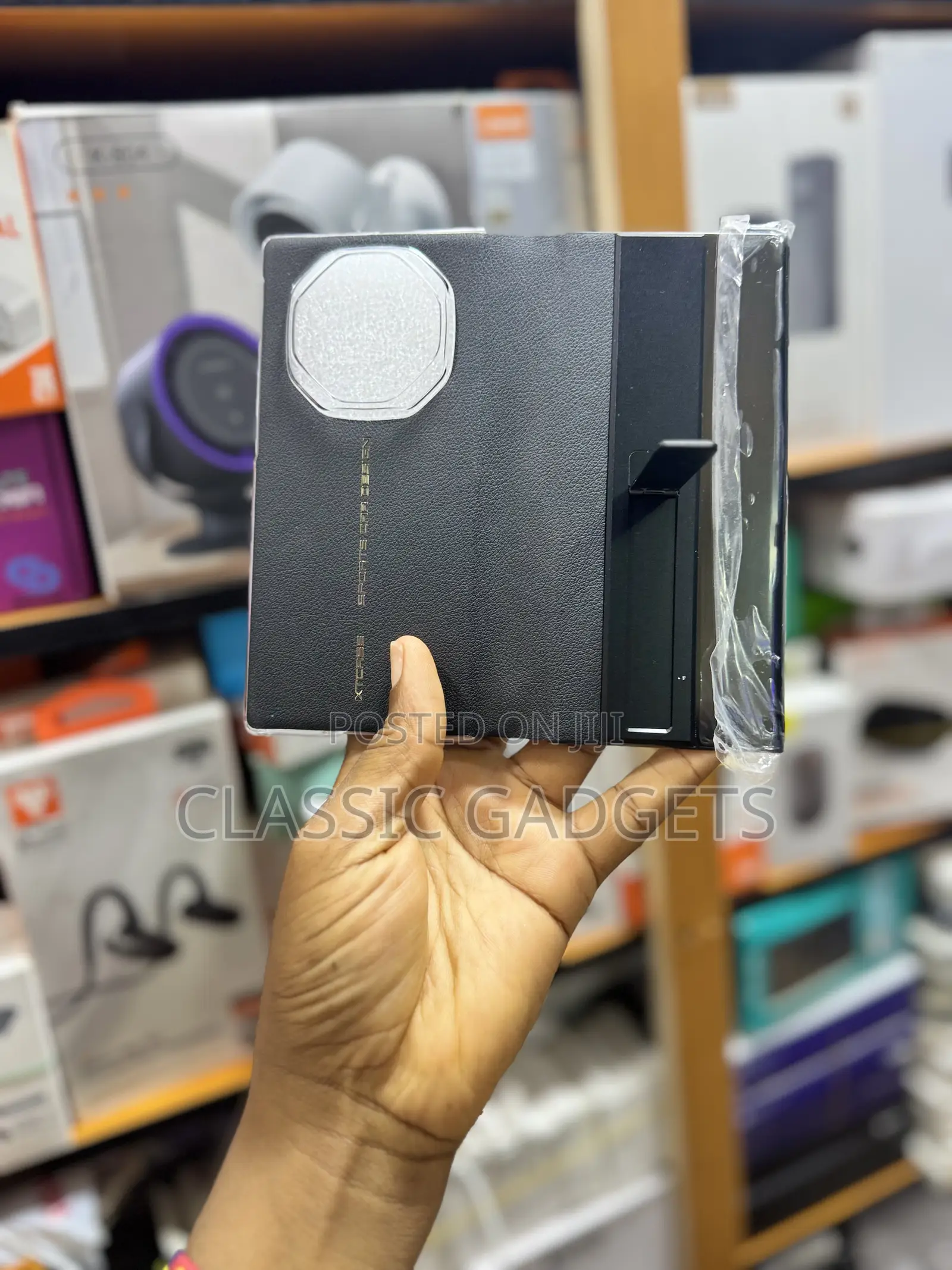 Leather Flip Cover With Stand for Huawei Mate Xt Ultimate