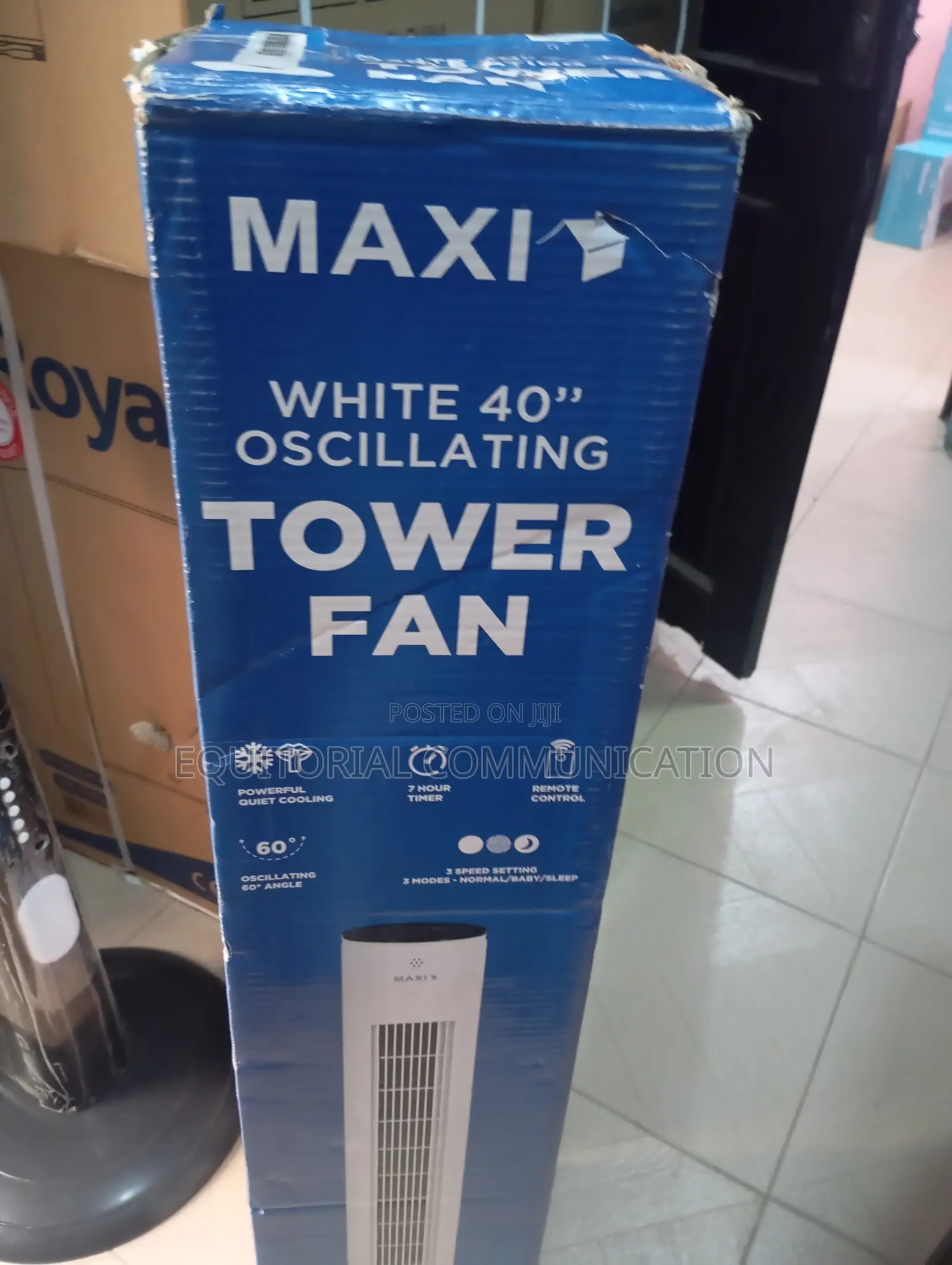Maxi Tower Fan – Premium Performance, Great Price