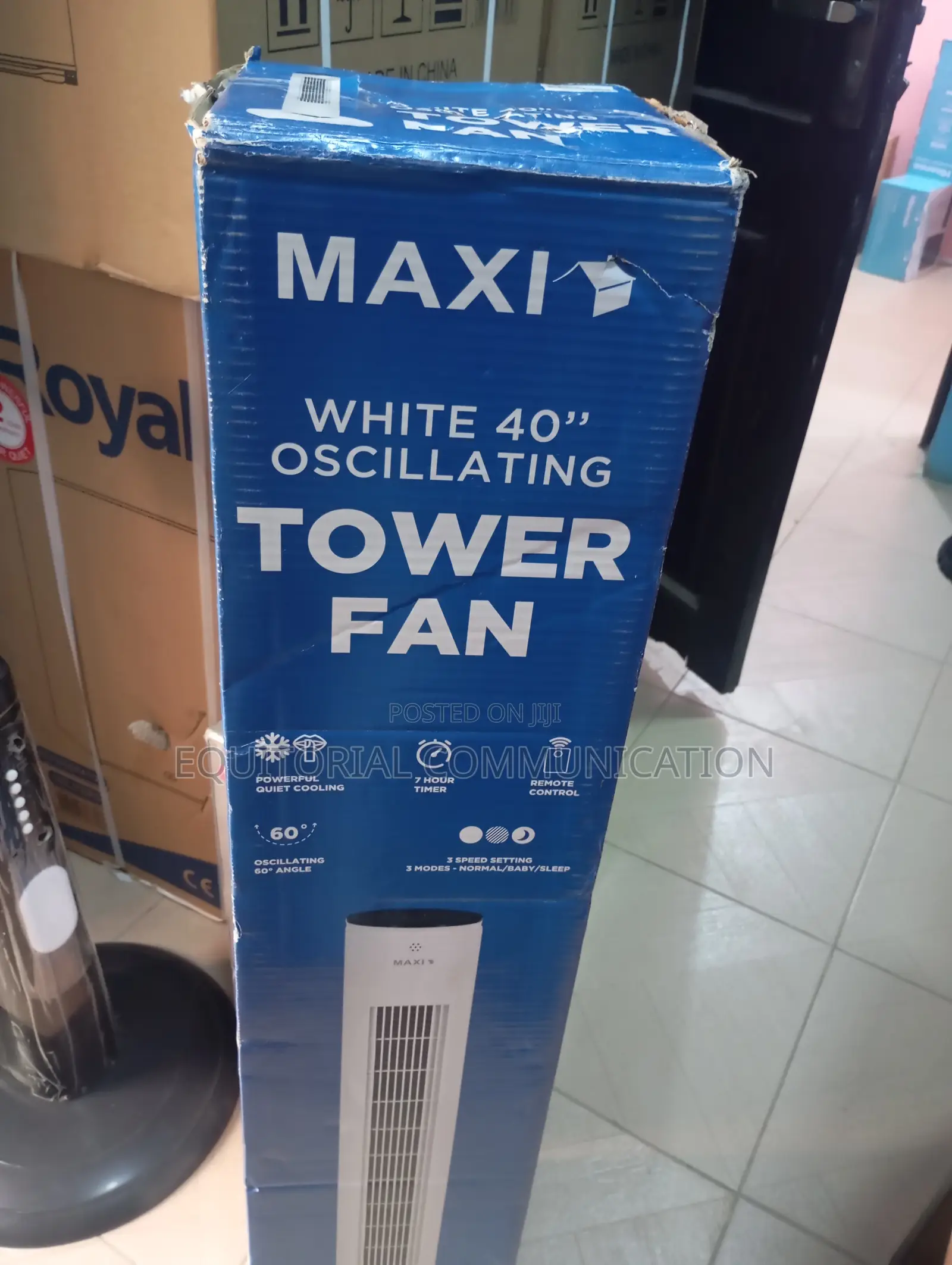 Maxi Tower Fan – Premium Performance, Great Price
