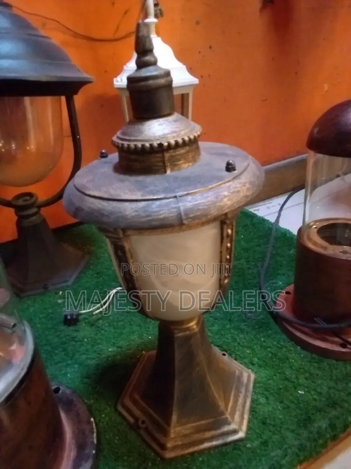 Standing Gate Lamp All in One Gate Lamp
