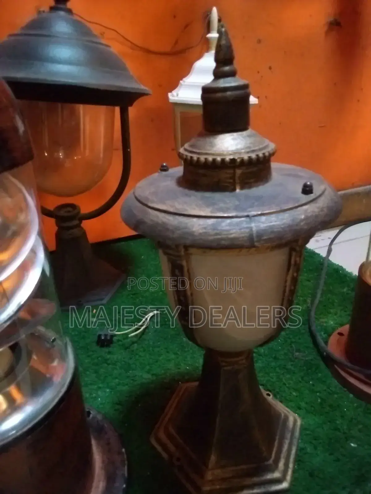 Standing Gate Lamp All in One Gate Lamp