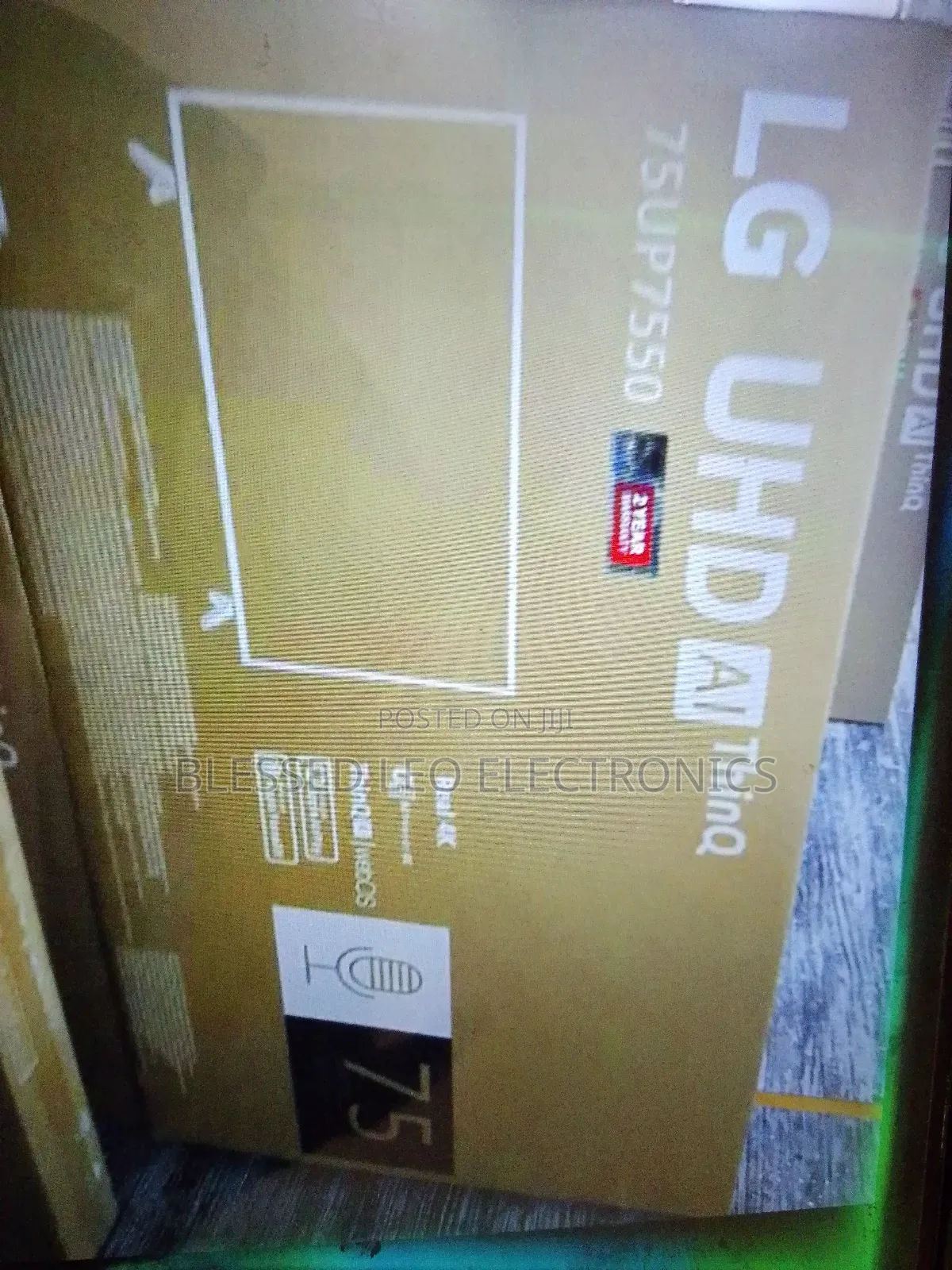 Lg 75 Inches Smart Android Cloud Tv
