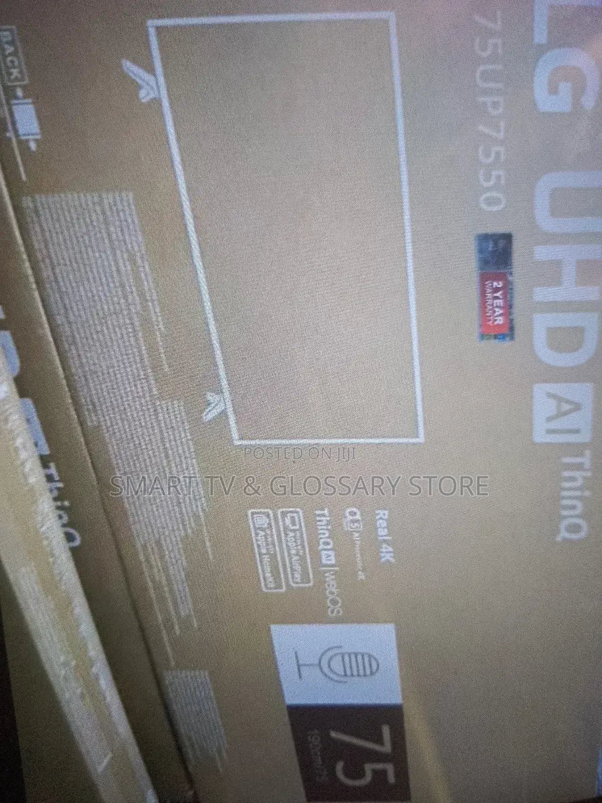 Lg 75 Inches Real A1tv