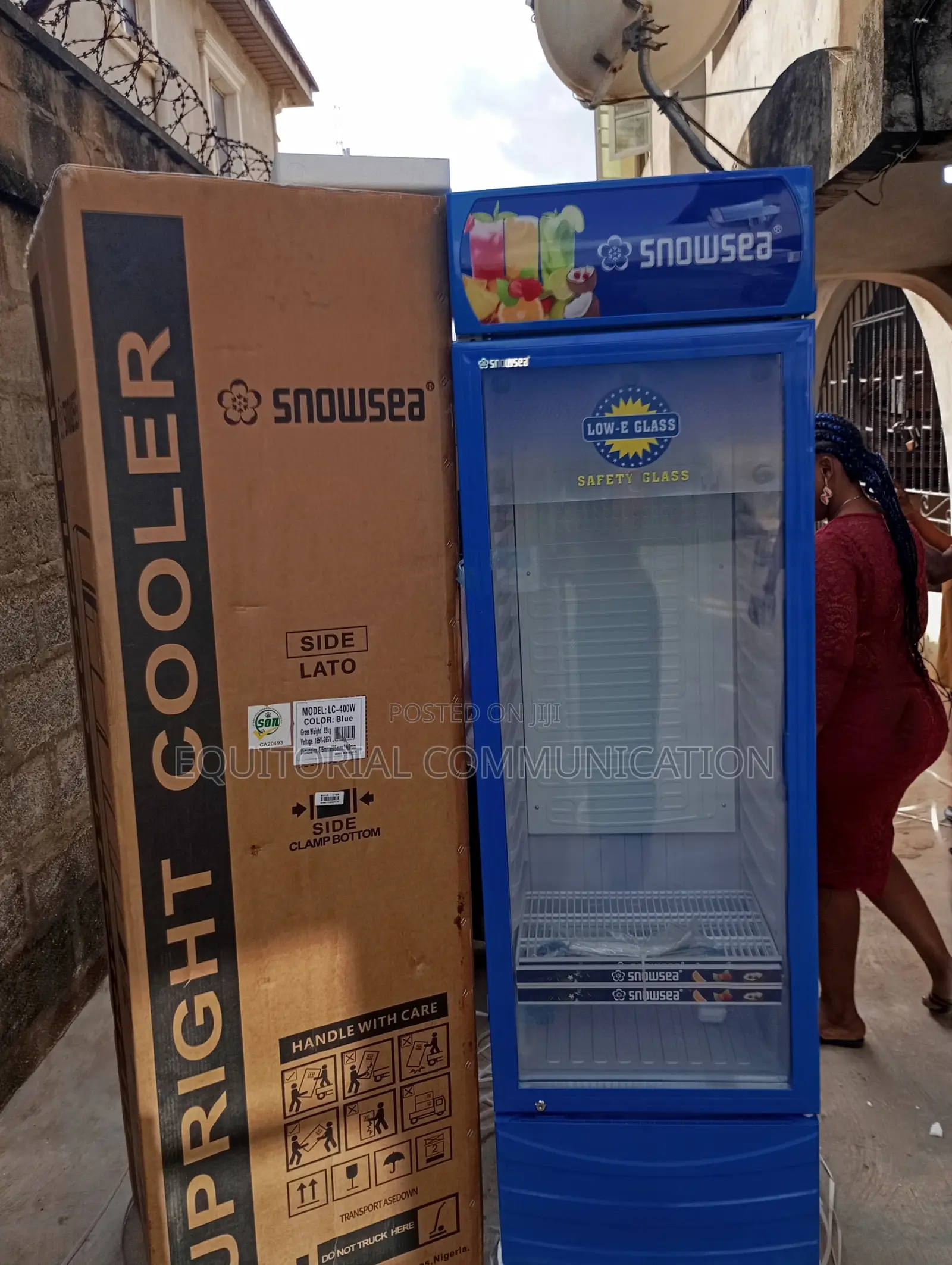 High-Capacity Snowsea 400l Chiller for Restaurants Bars