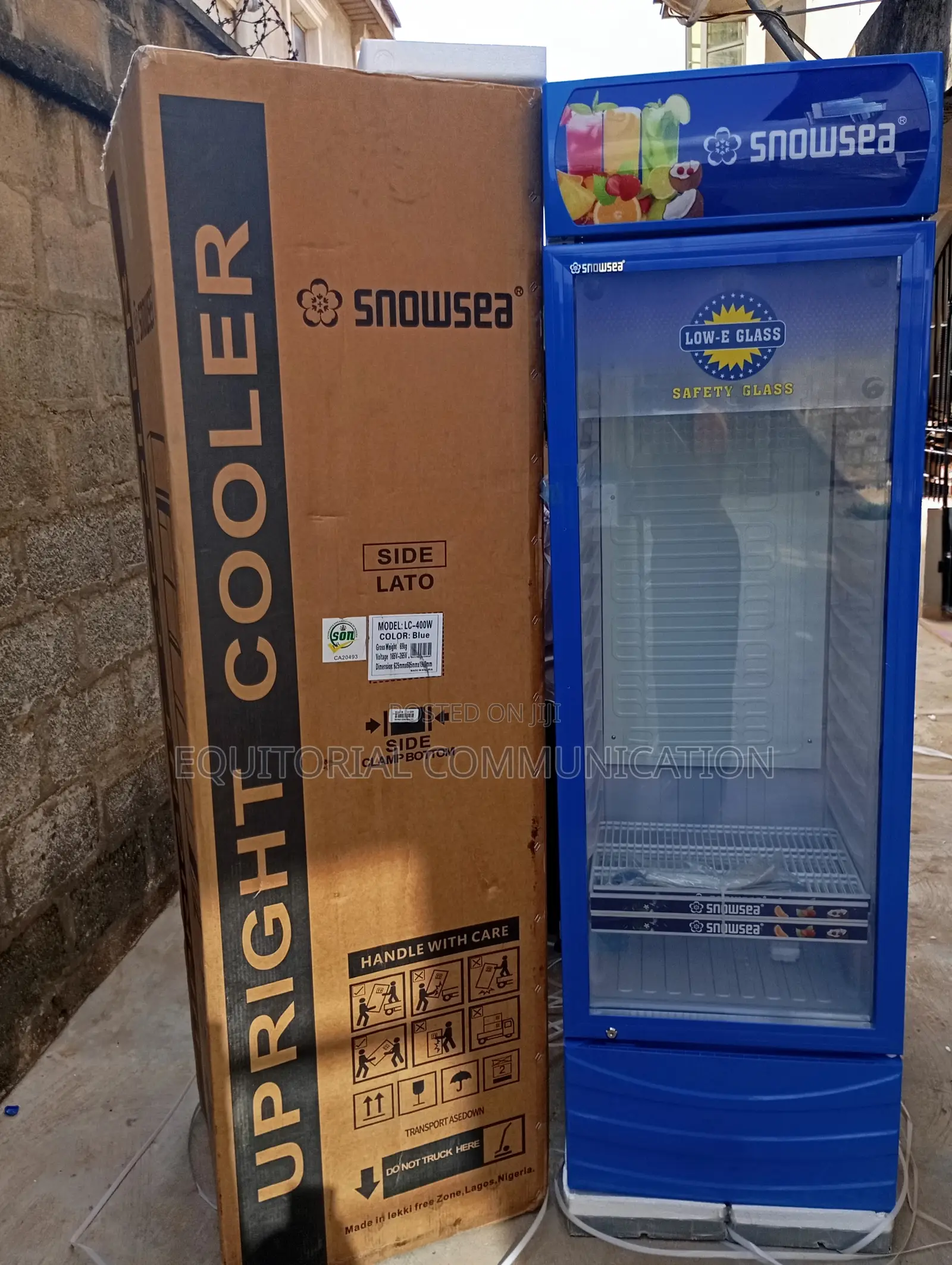 High-Capacity Snowsea 400l Chiller for Restaurants Bars