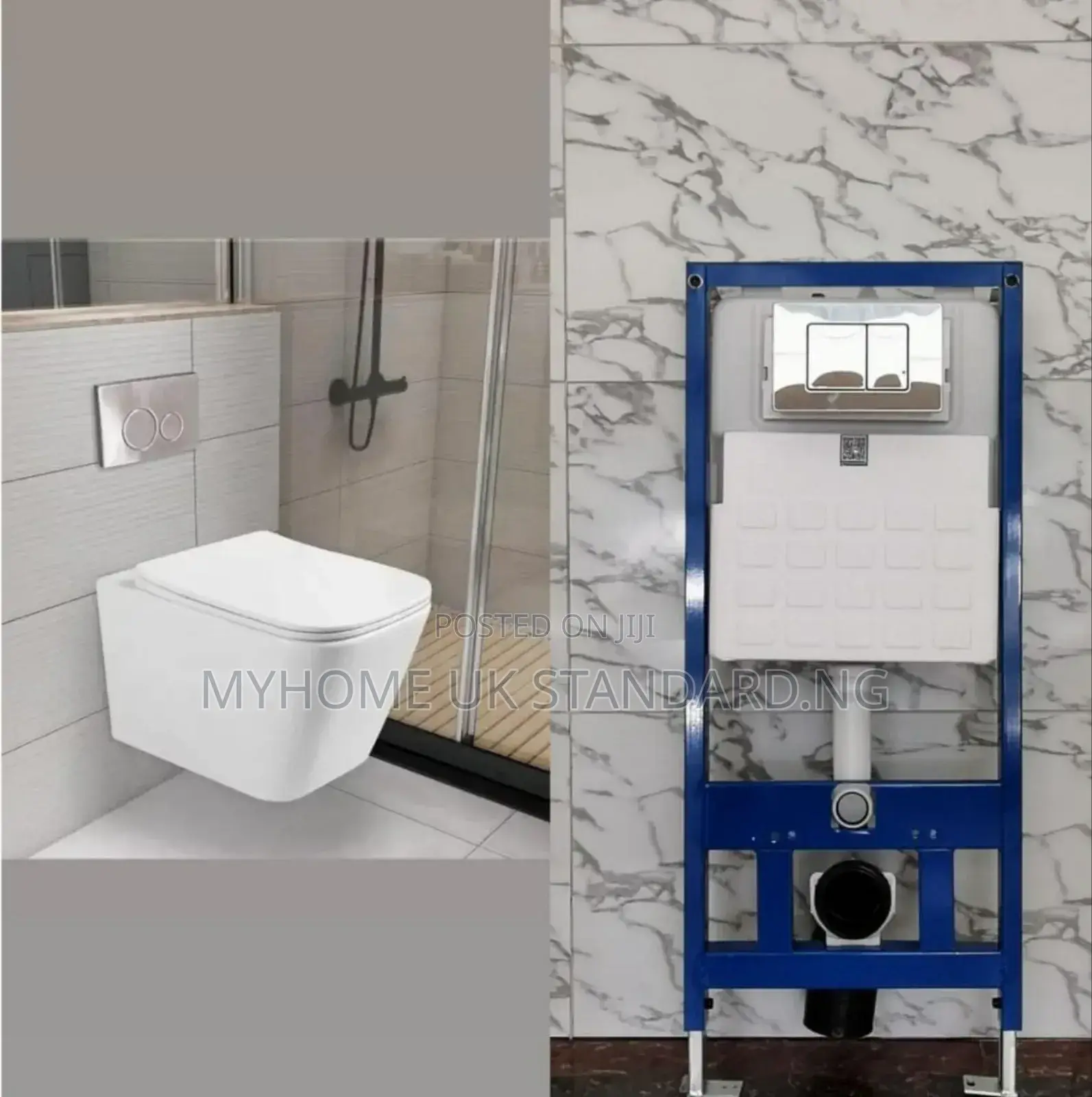Original Concealed Water Closet Set With Tank