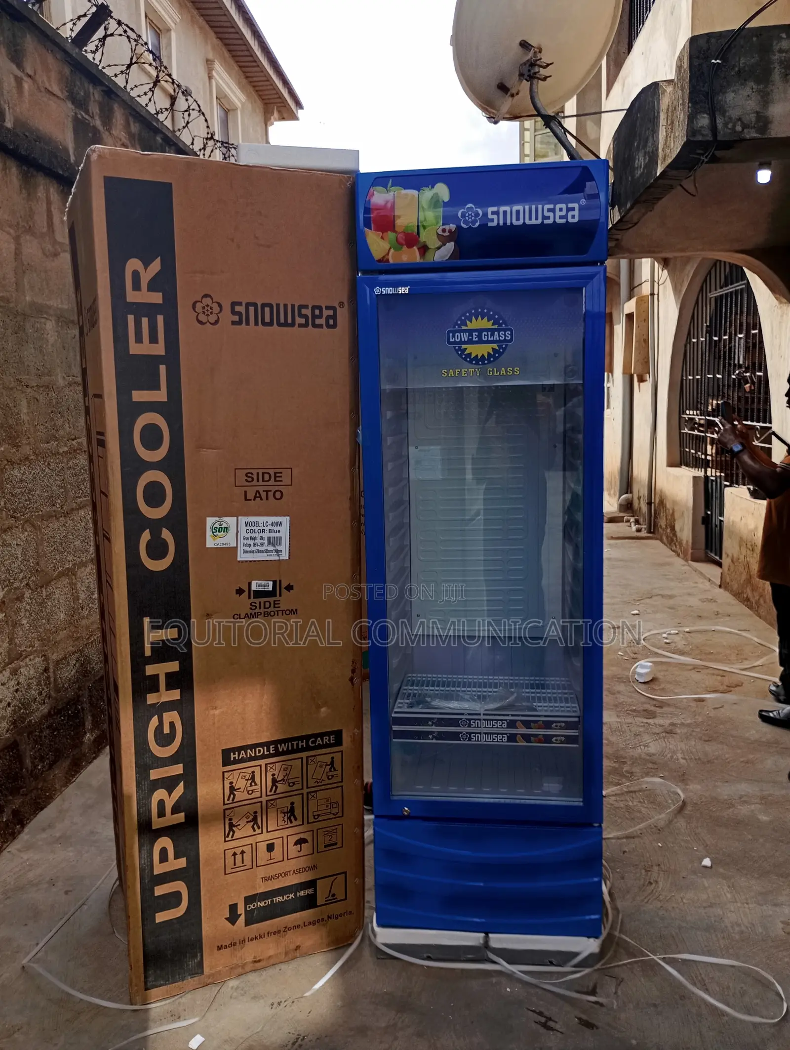Heavy-Duty Snowsea Lc-400 Display Chiller for Commercial Use