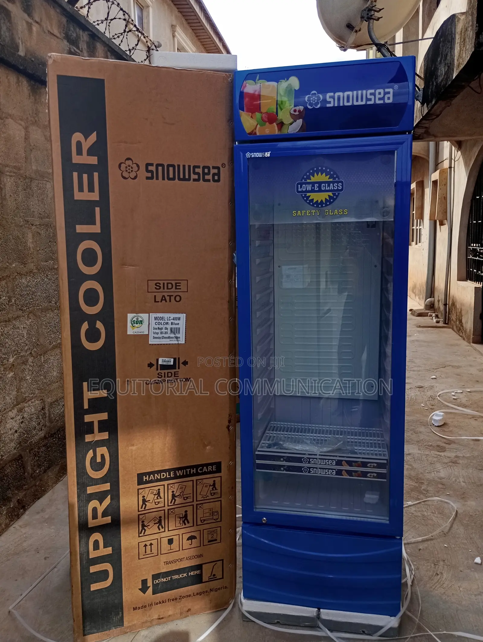Snowsea Lc-400w Large-Capacity Upright Chiller