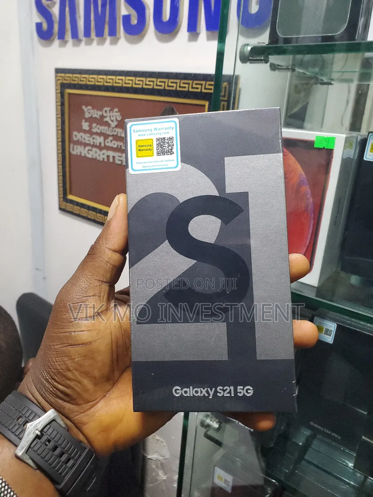 New Samsung Galaxy S21 5G 128 GB Silver