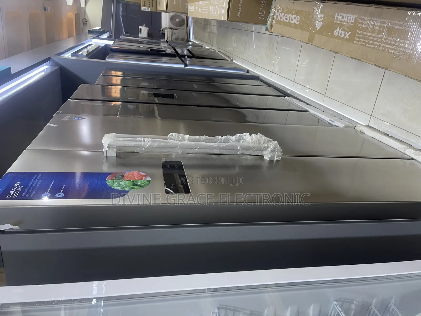 500 Litres Midea Side by Side Refrigerator