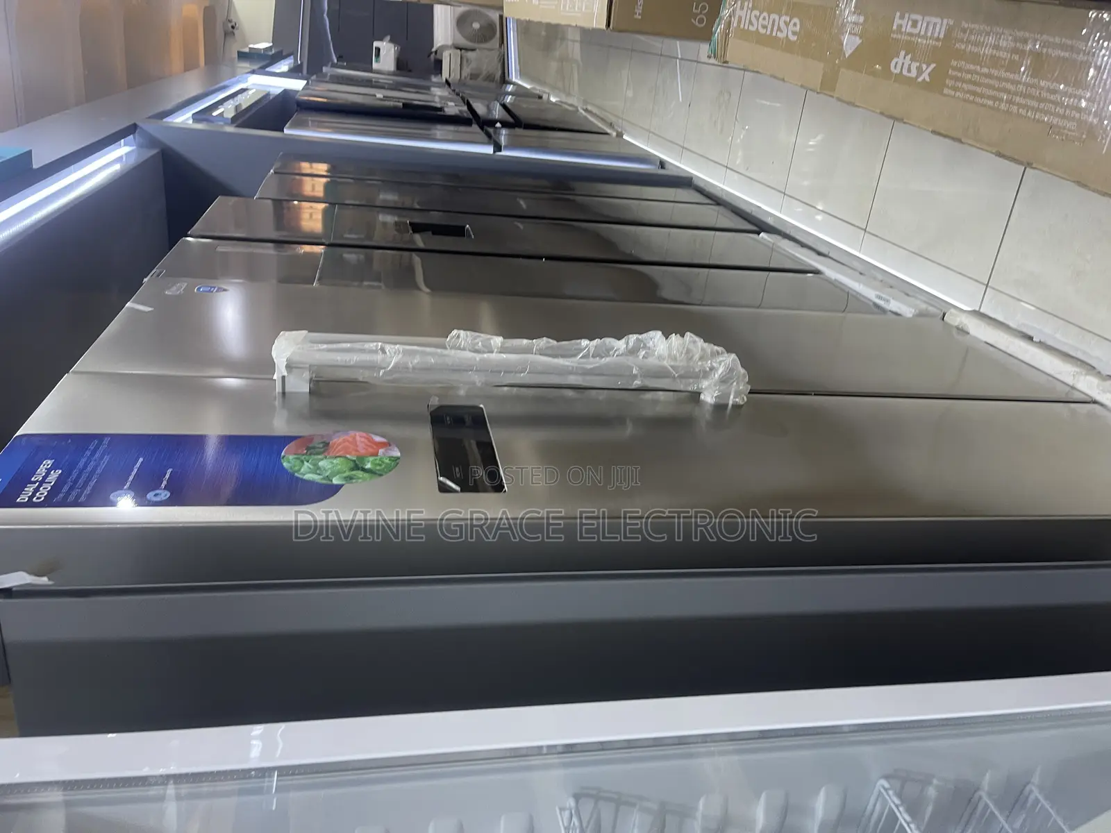 500 Litres Midea Side by Side Refrigerator