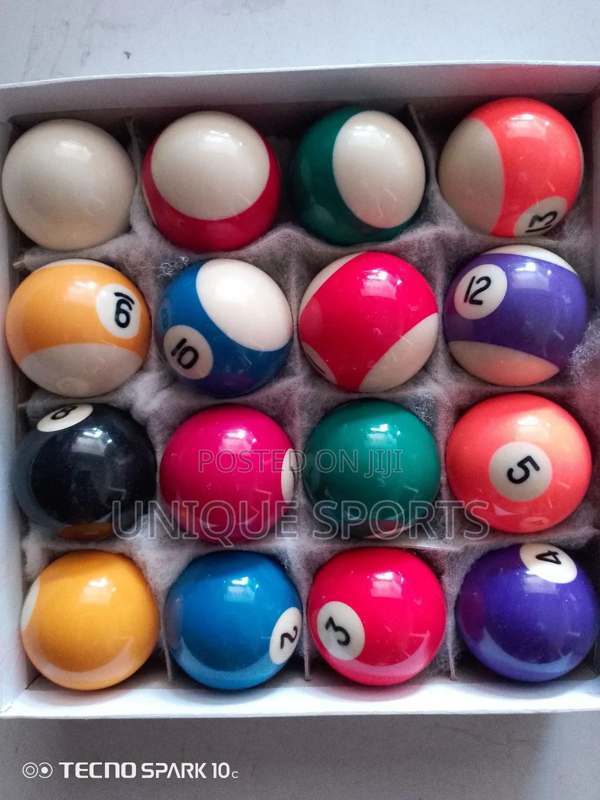 Brand New Medium Size Snooker Balls