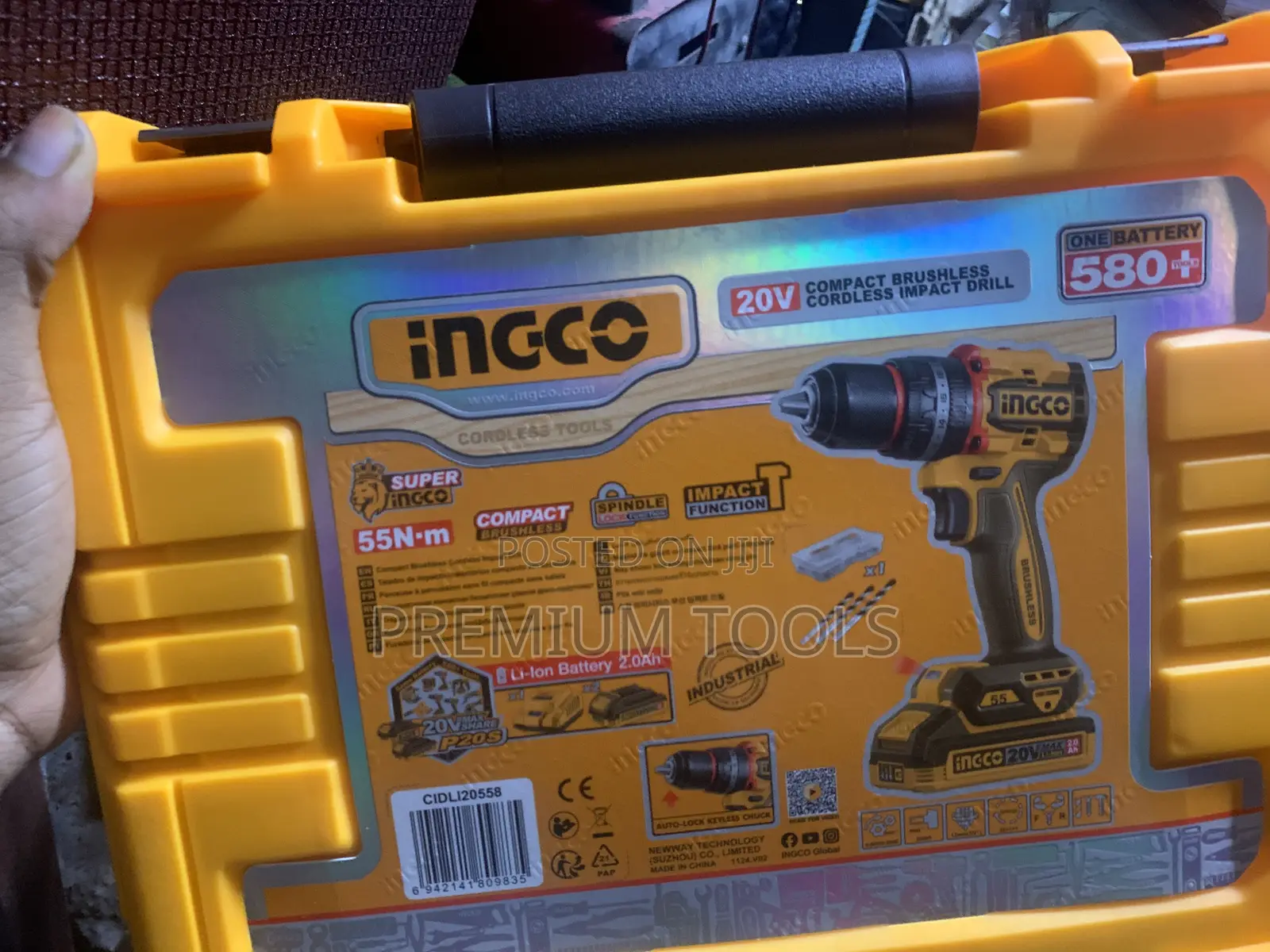 Cordless Ingco Drill