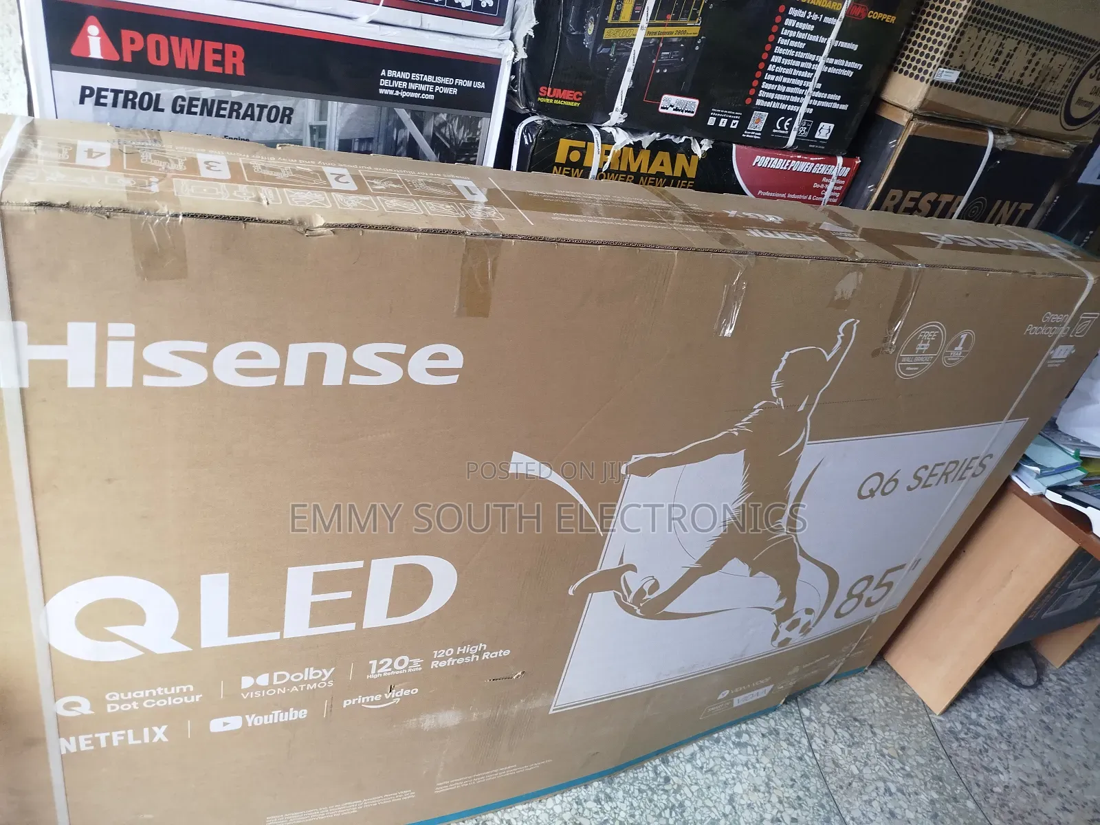 Hisense Qled 85"Smart Colour Television