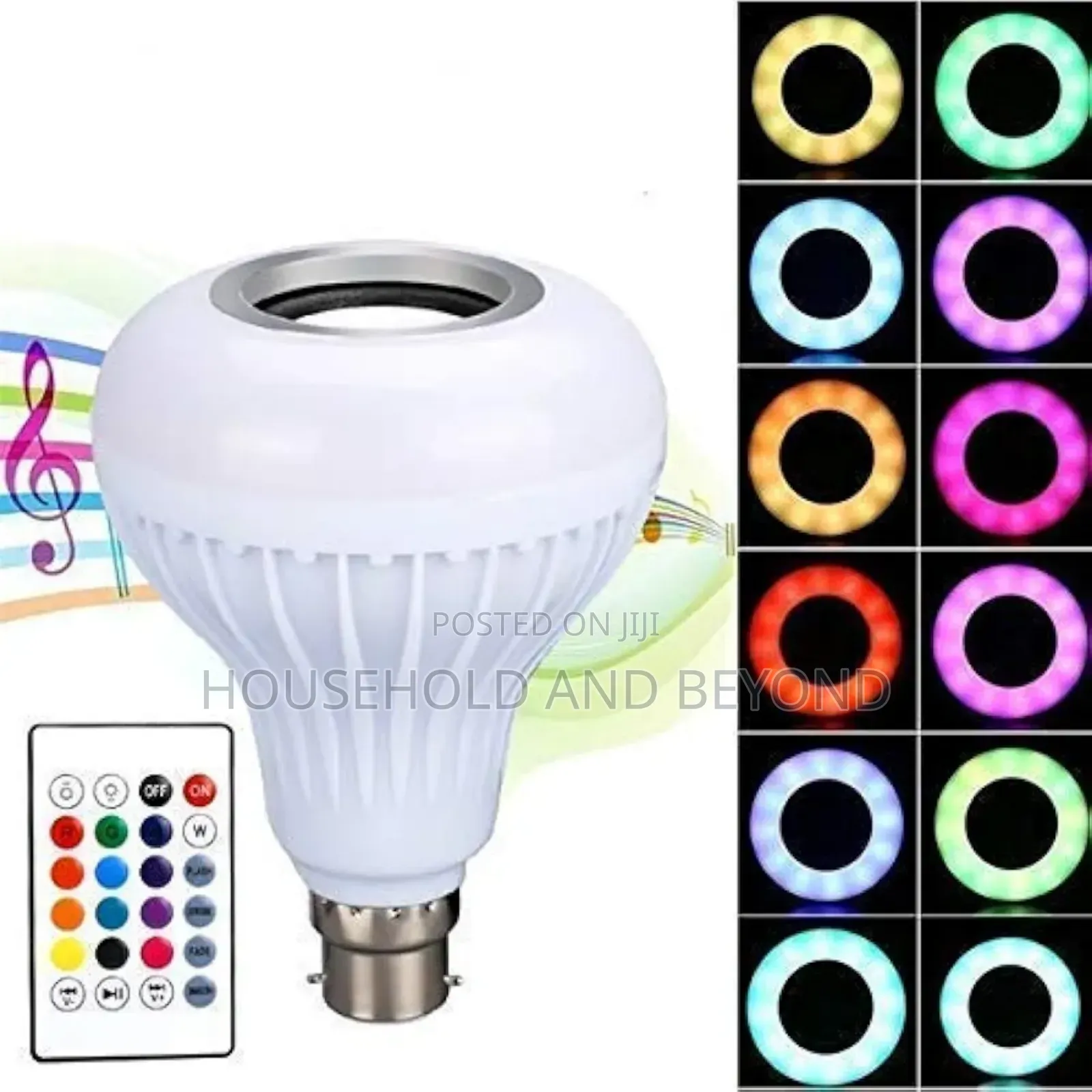 Bluetooth Speaker Bulb Led Smart Music Bulb