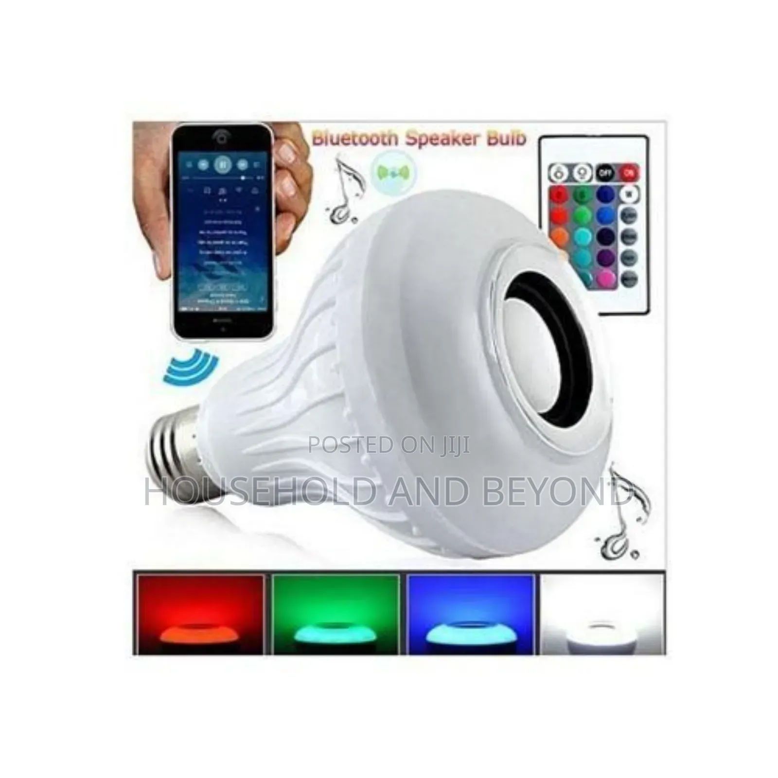 Bluetooth Speaker Bulb Led Smart Music Bulb