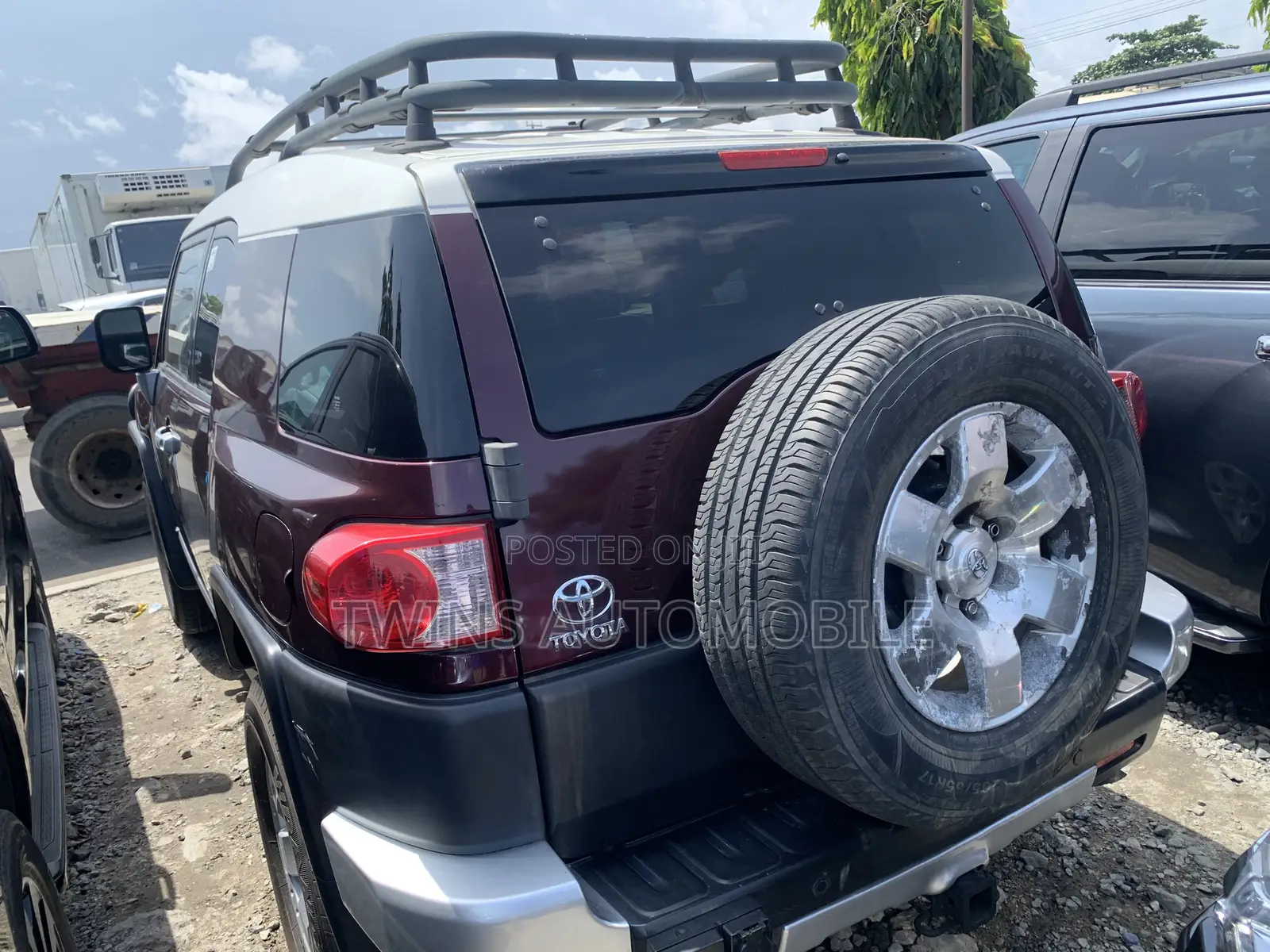 Toyota FJ Cruiser Base 4x4 2008 Burgundy