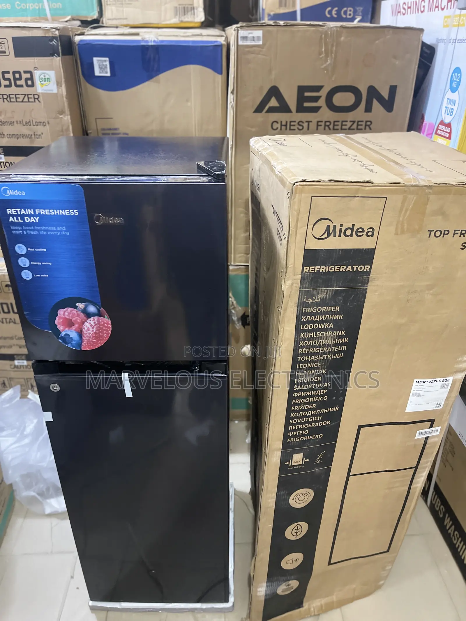 Brand New Midea Super Cooling Full Coper Refrigerator