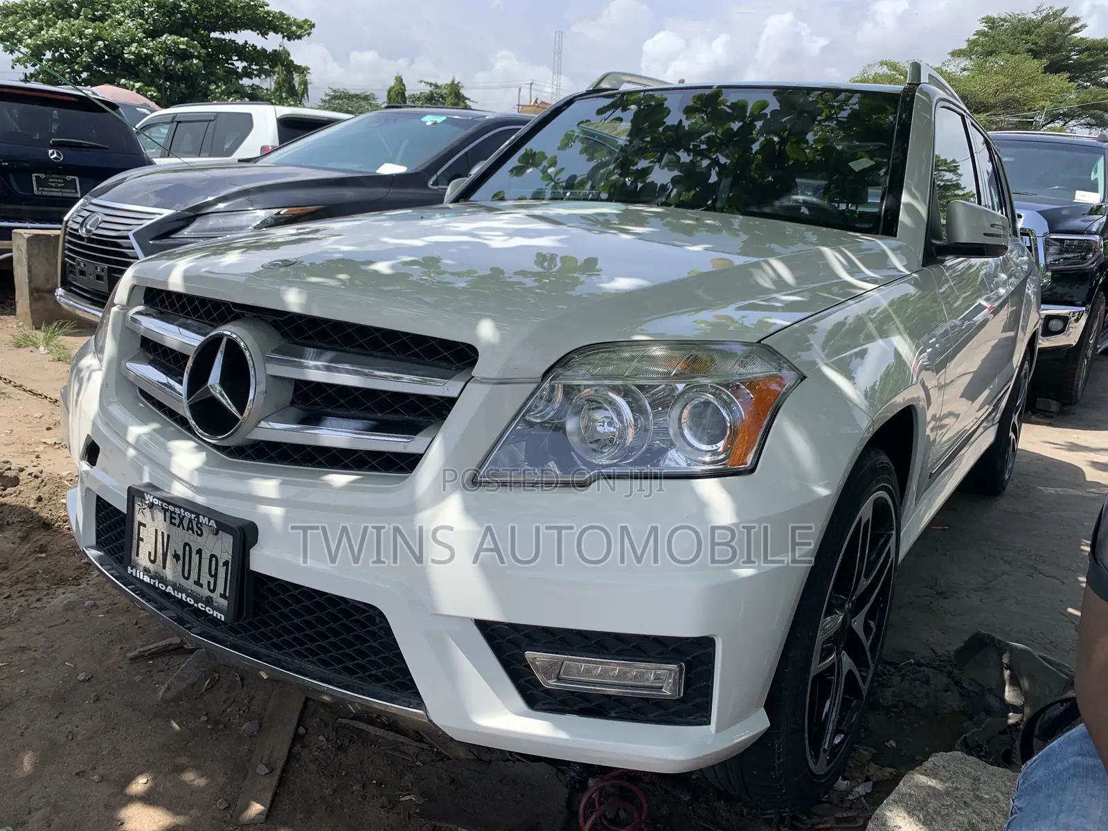 Mercedes-Benz GLK-Class 350 4MATIC 2012 White