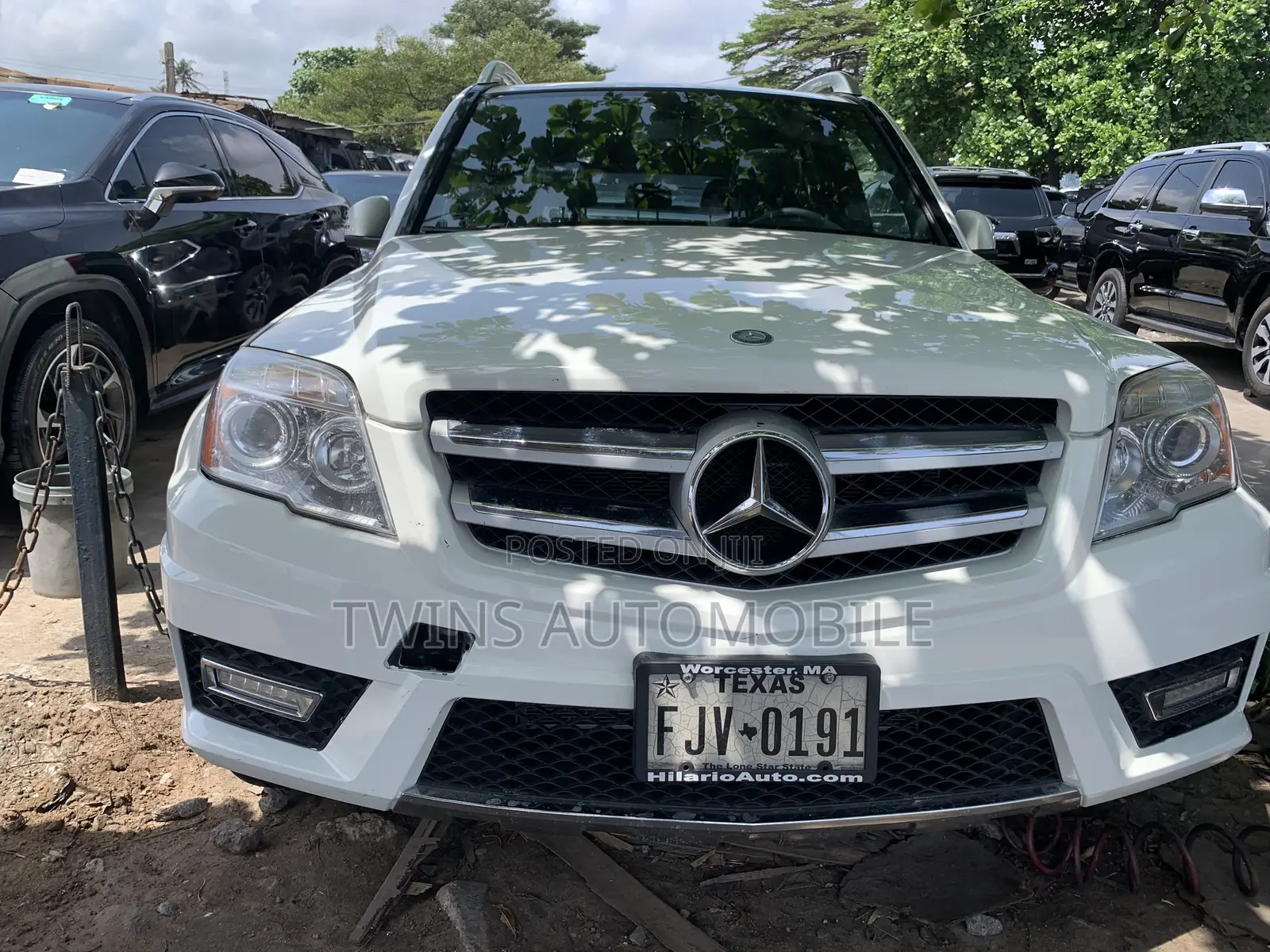 Mercedes-Benz GLK-Class 350 4MATIC 2012 White