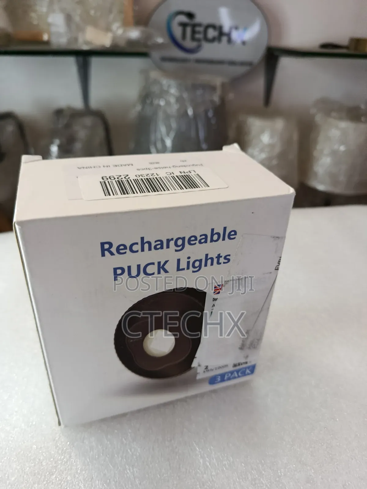 Rechargeable Led Puck Lights With Remote Control, 1500mah