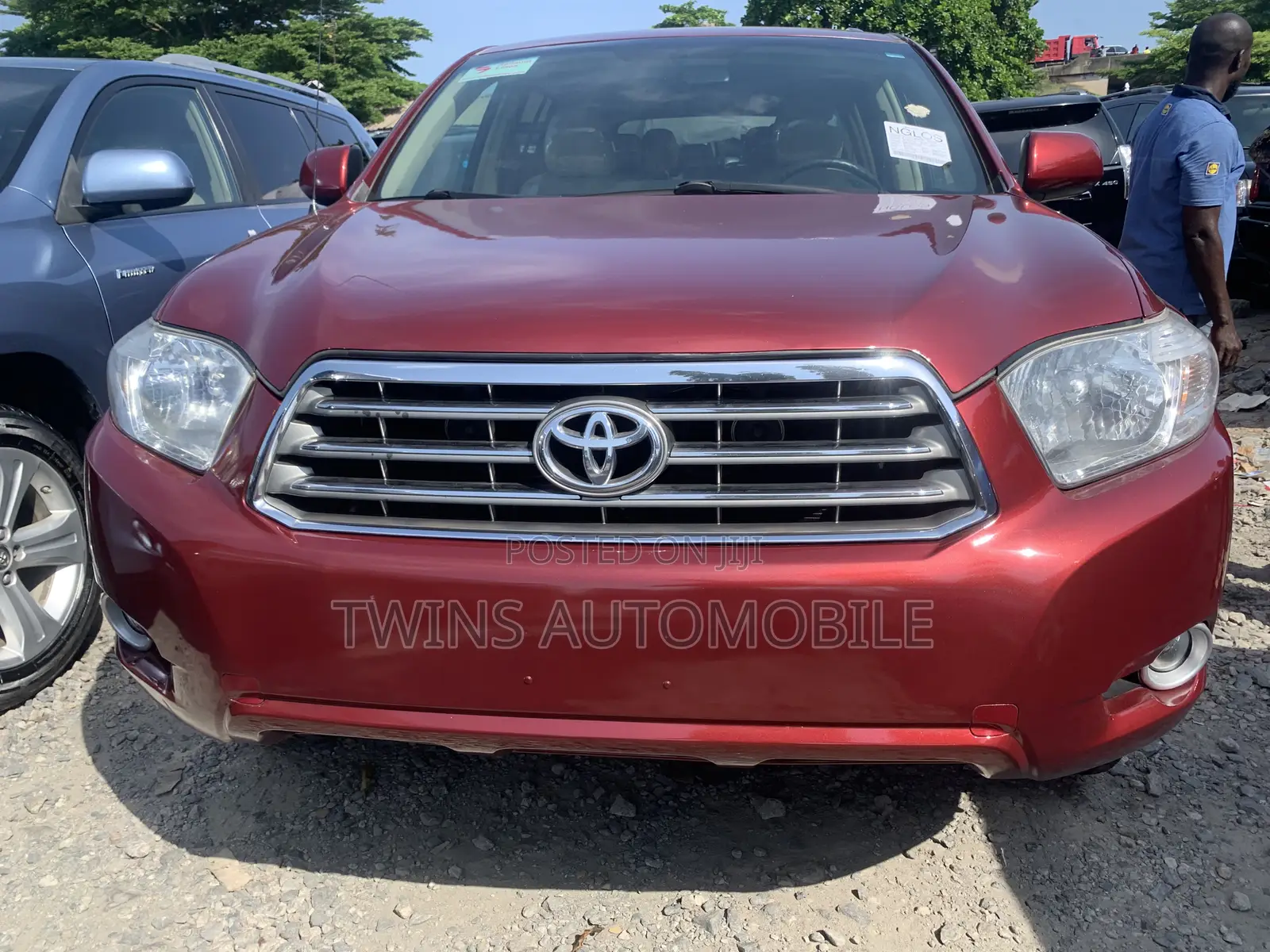 Toyota Highlander Limited 2009 Burgundy