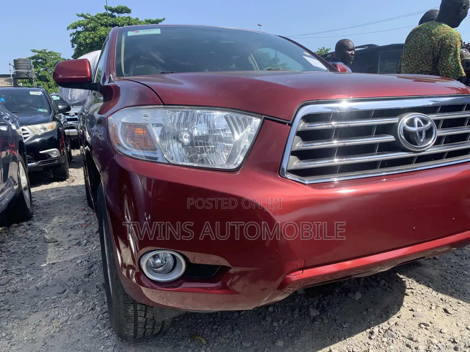 Toyota Highlander Limited 2009 Burgundy