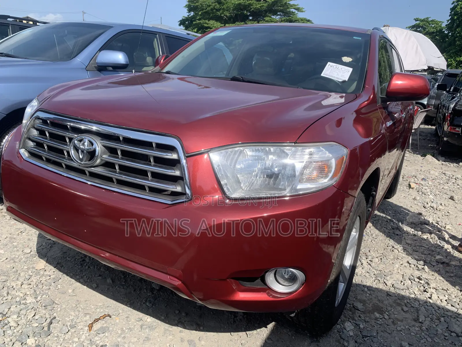 Toyota Highlander Limited 2009 Burgundy