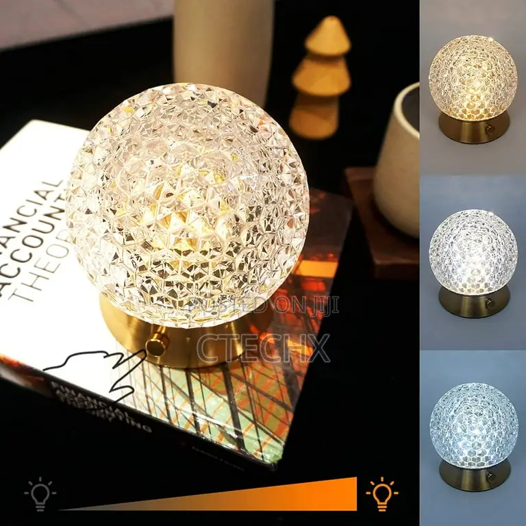 Cordless Table Lamp, Rechargeable Battery Operated Lamp
