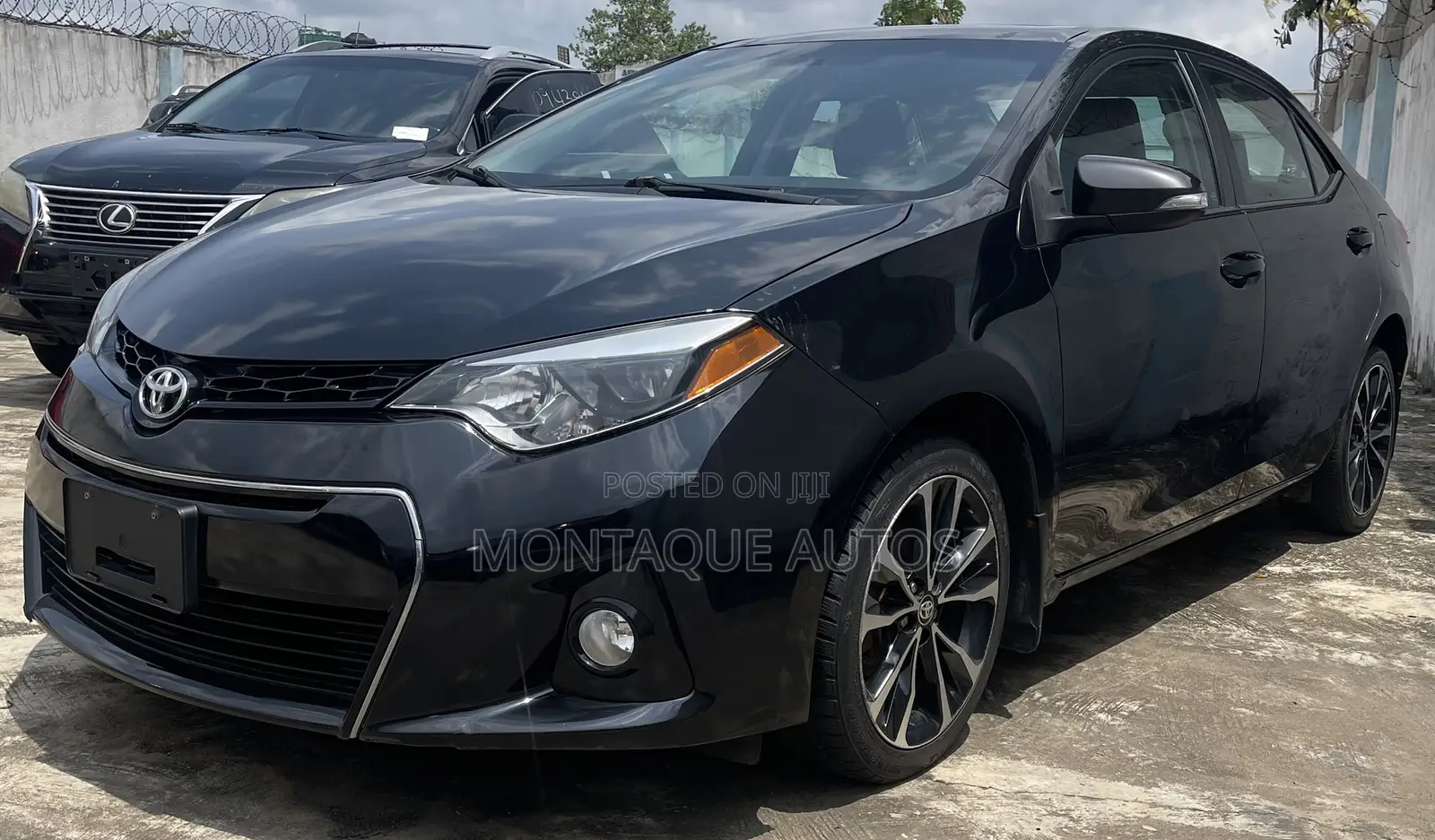 Toyota Corolla S 4dr Sedan (1.8L 4cyl CVT) 2016 Black