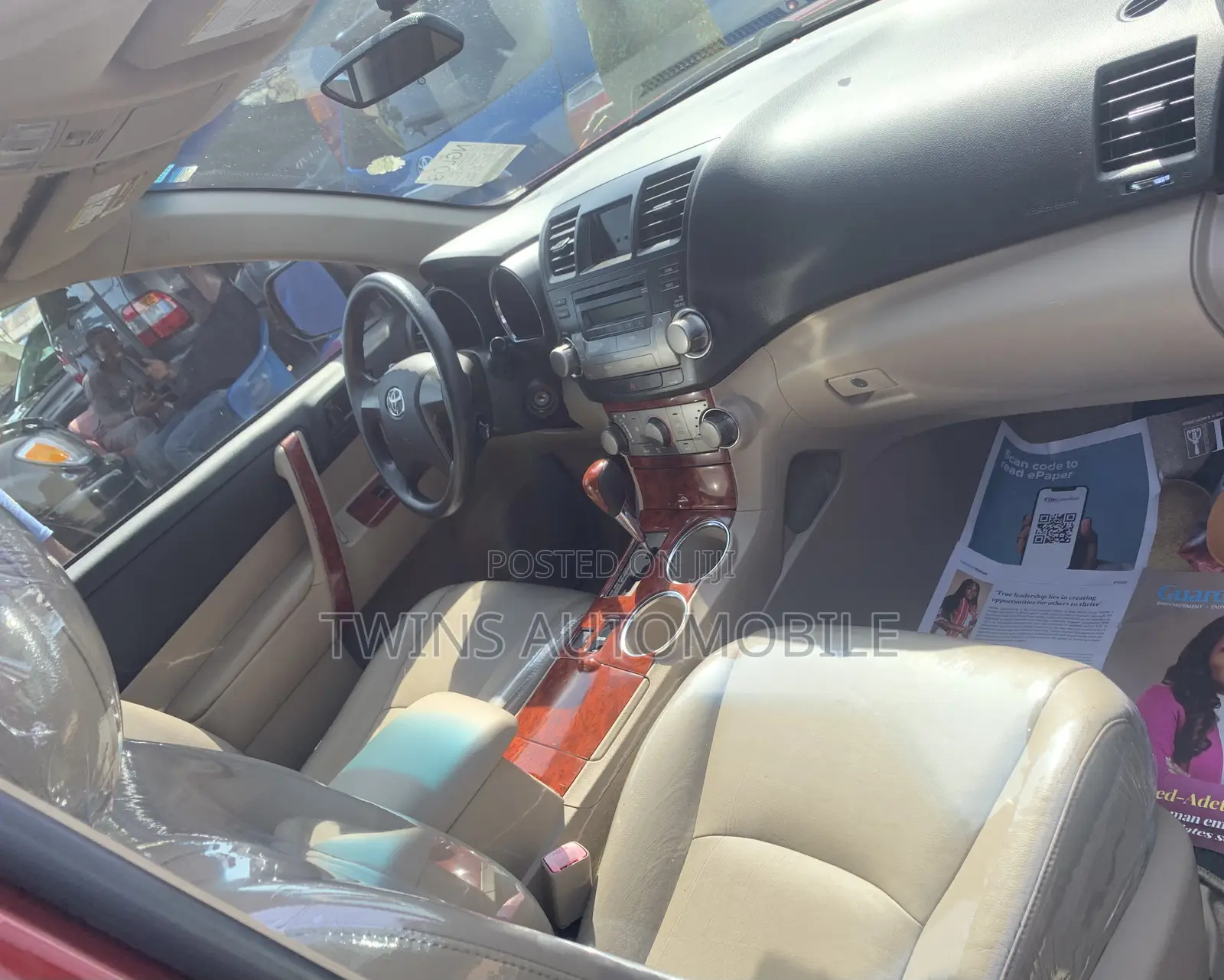 Toyota Highlander Limited 2009 Burgundy
