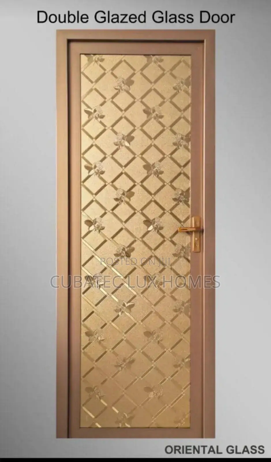 Turkish Toilet Double Glass Door