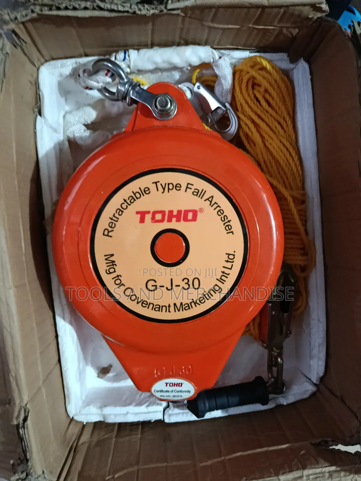 Retractable Lifeline ( Fall Arrestor 30mtr)