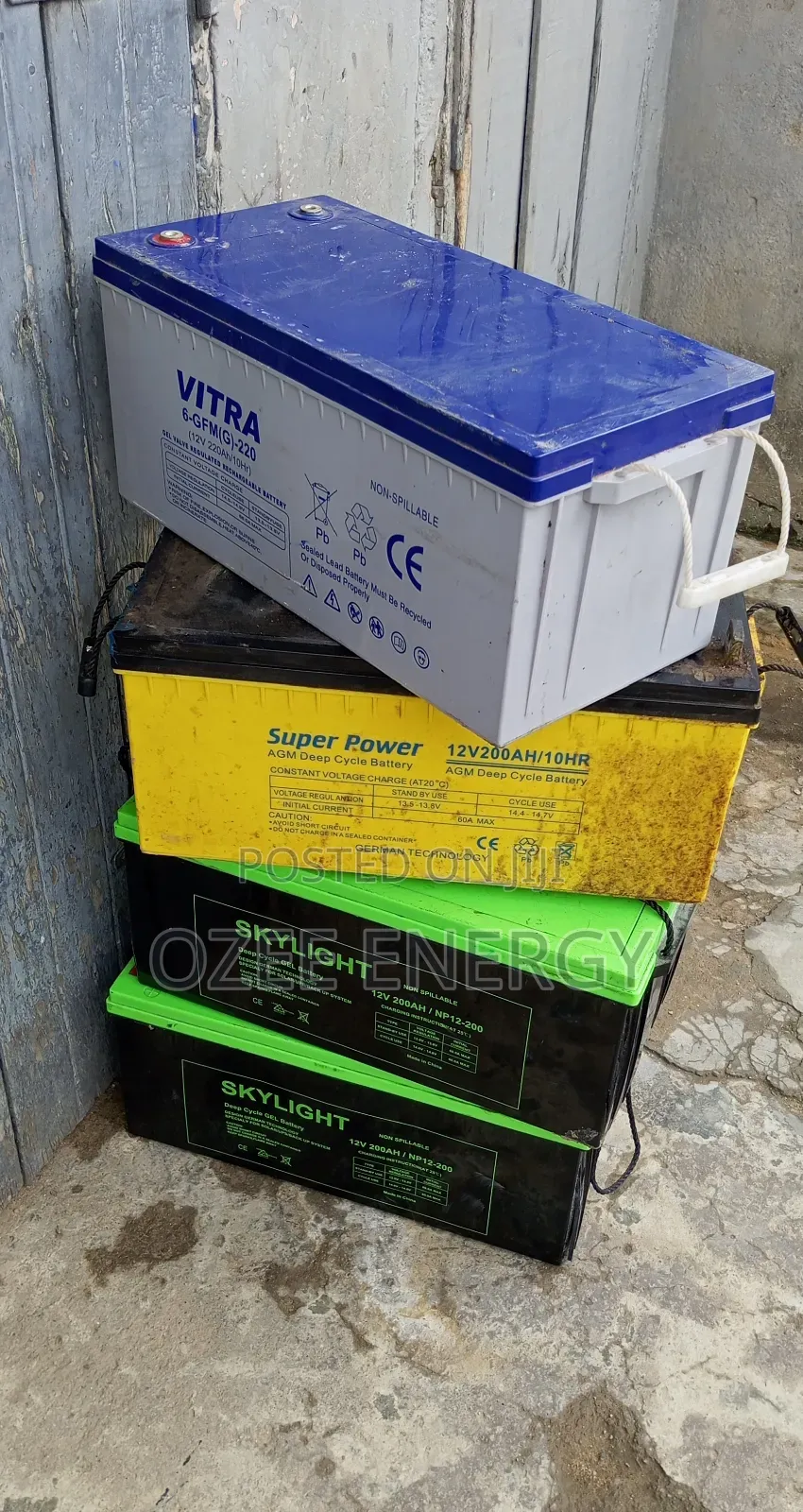 We Buy Weak, Used Inverter Battery (Ozee Venture)