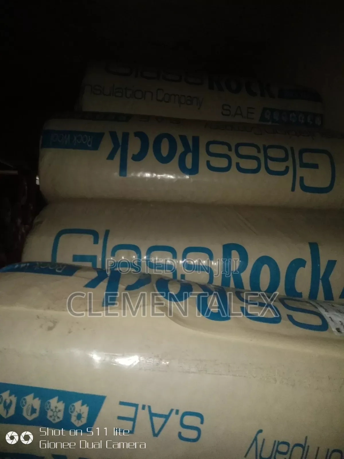 Glass Rock for Soundproof 100 Mm 70 Density