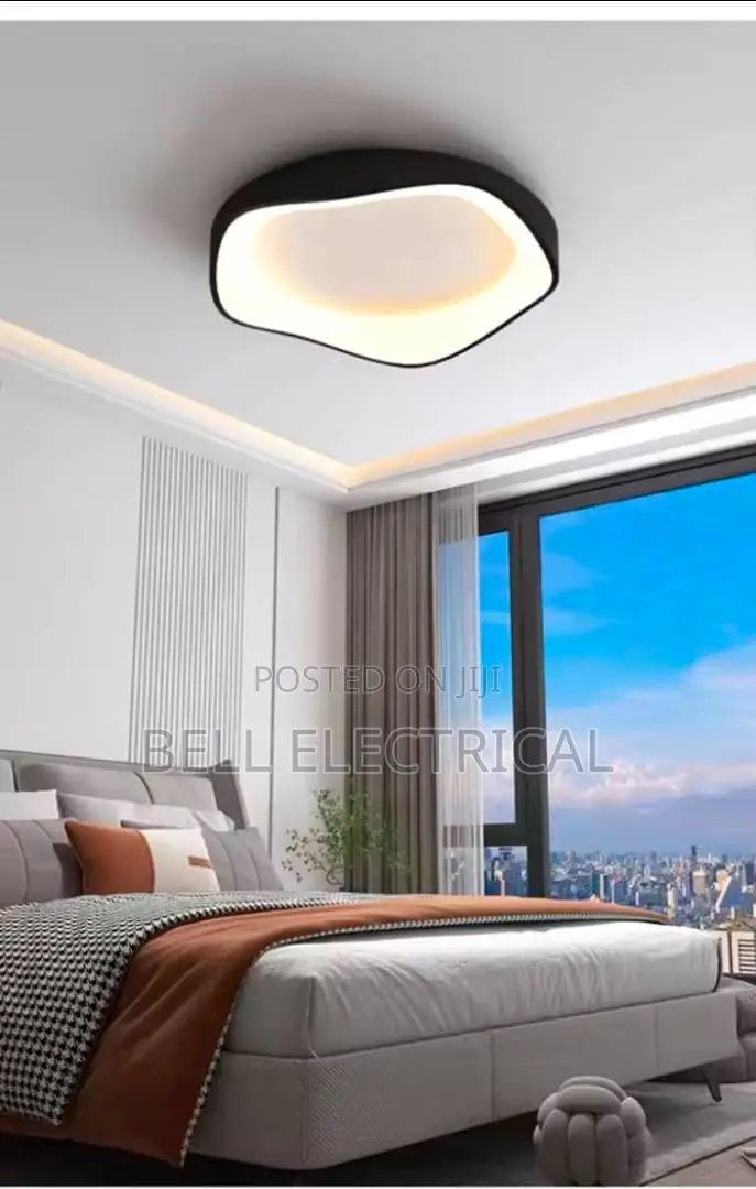 Modern White Smart Chandelier