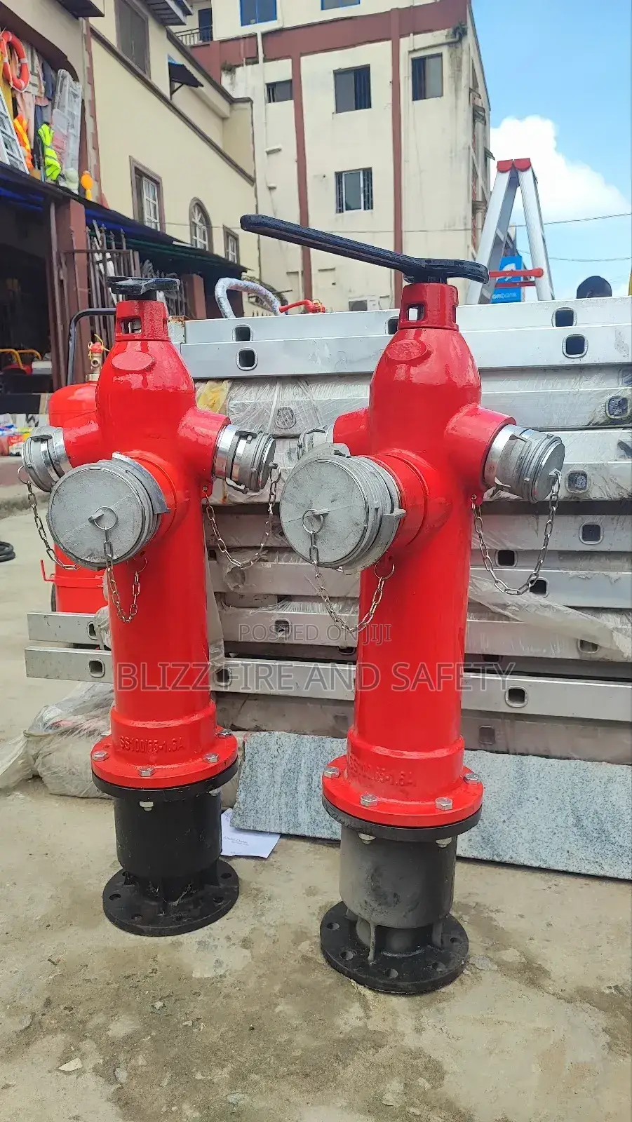 3-way Pillar Fire Hydrant