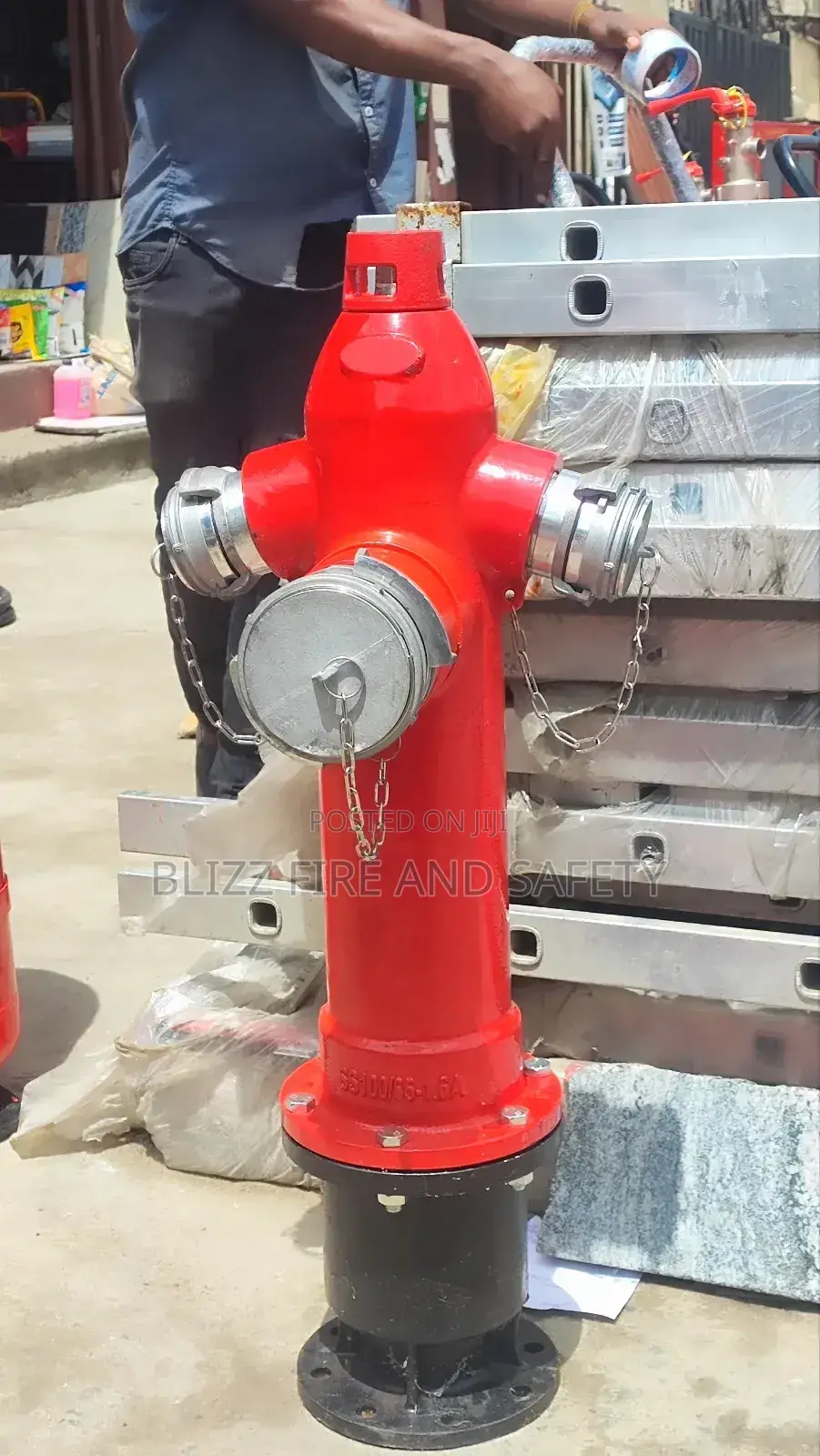 3-way Pillar Fire Hydrant