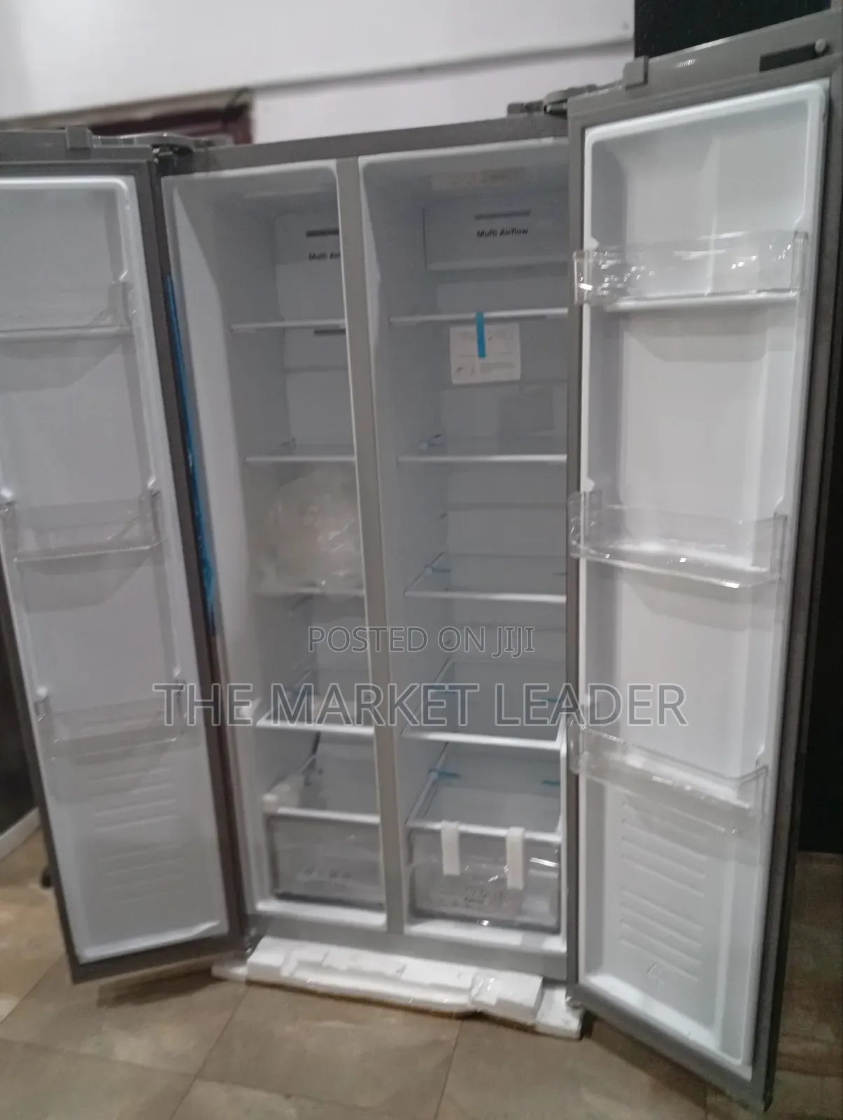 Hisense Sidebyside Fridge 55ws 436l
