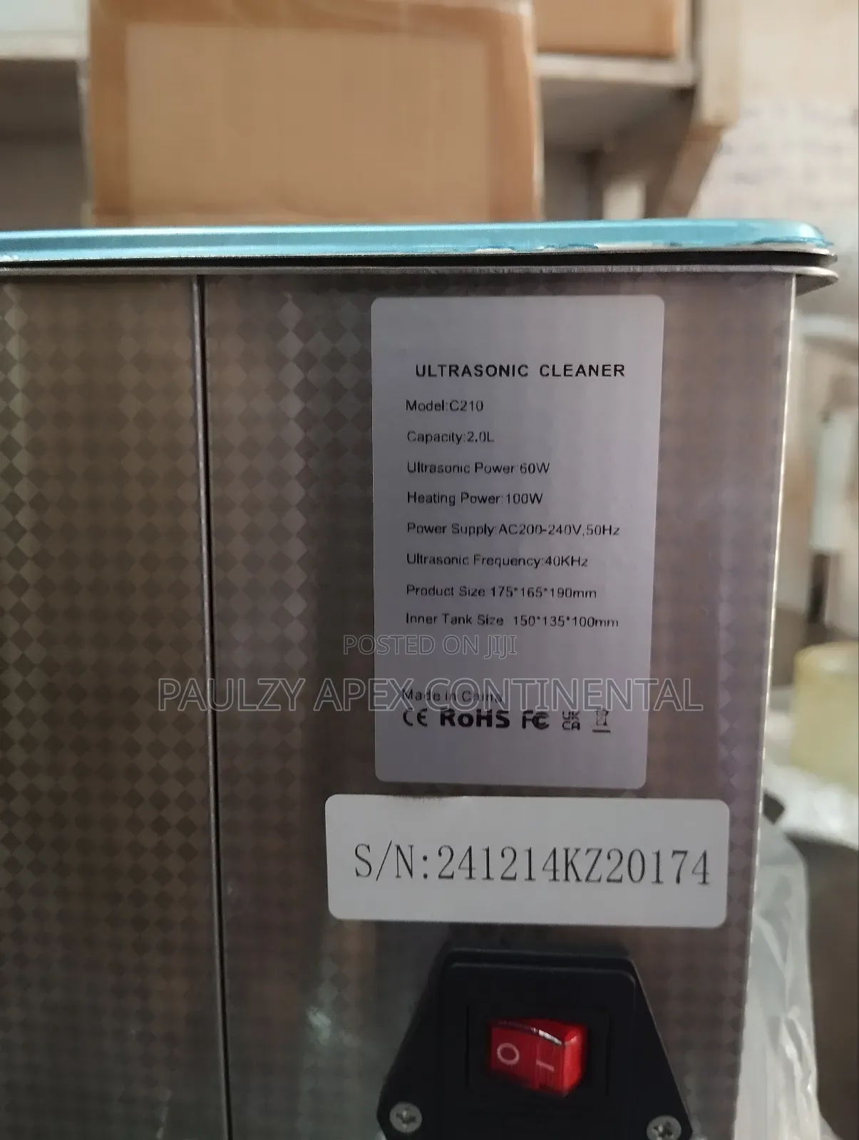 Ultrasonic Cleaner