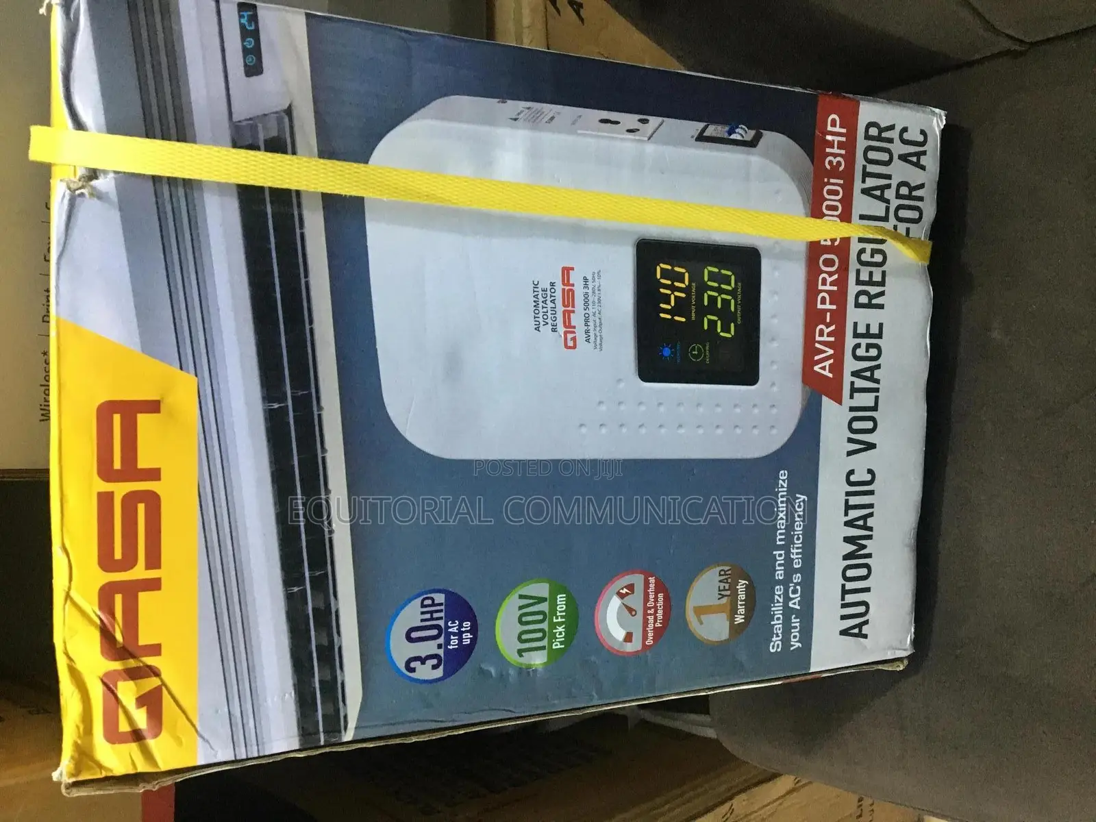 Qasa Avr-Pro for Large Electronics – 5000i 3hp