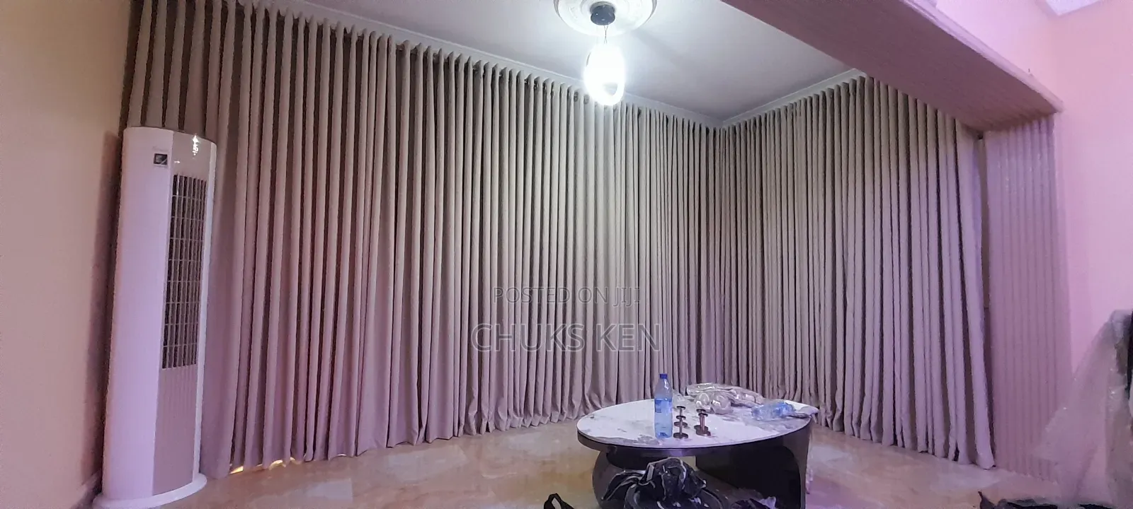 Quality Beige Curtain