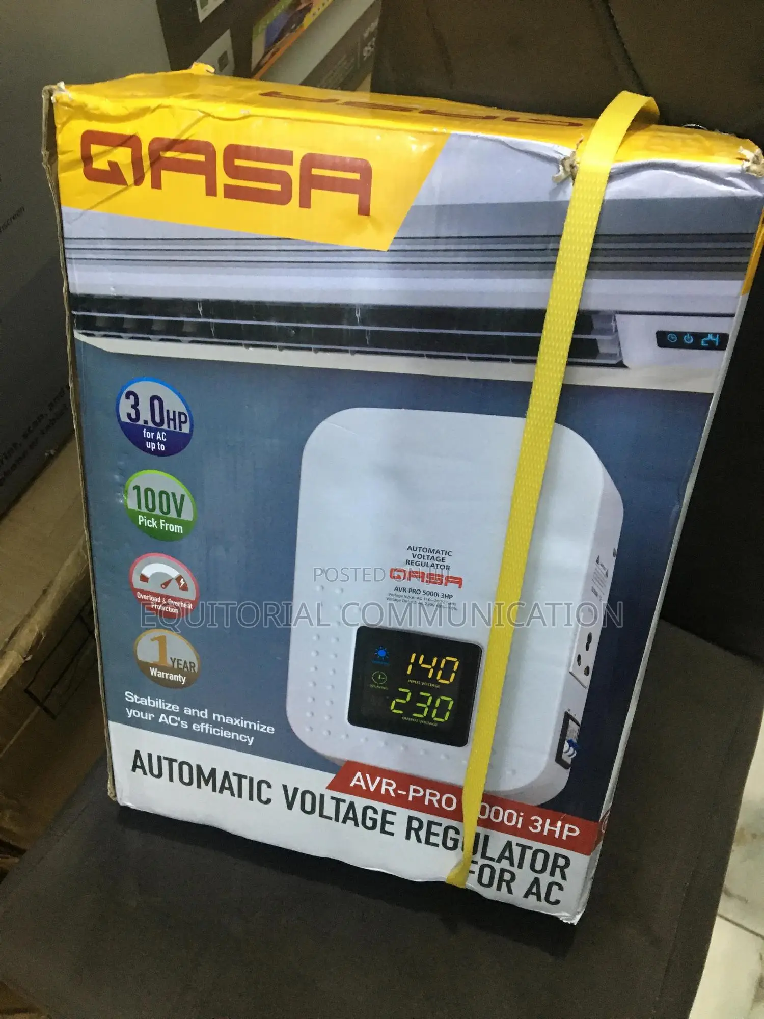 Protect Your Appliances With Qasa Avr 5000i – 3hp