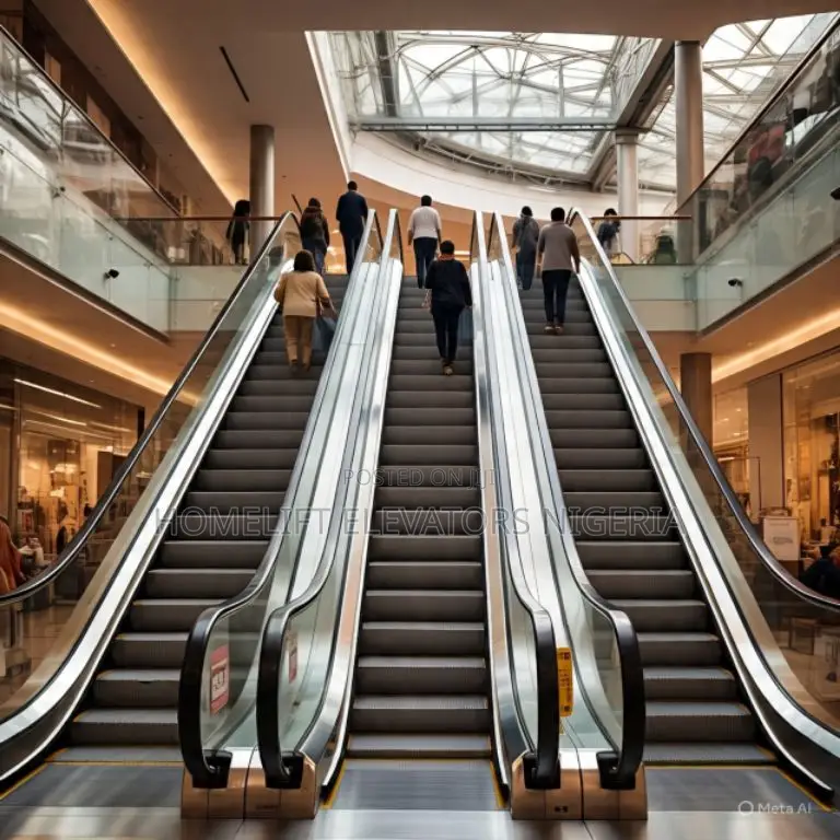 Wheelchair-Accessible (Inclined Moving Walkways or Escalator